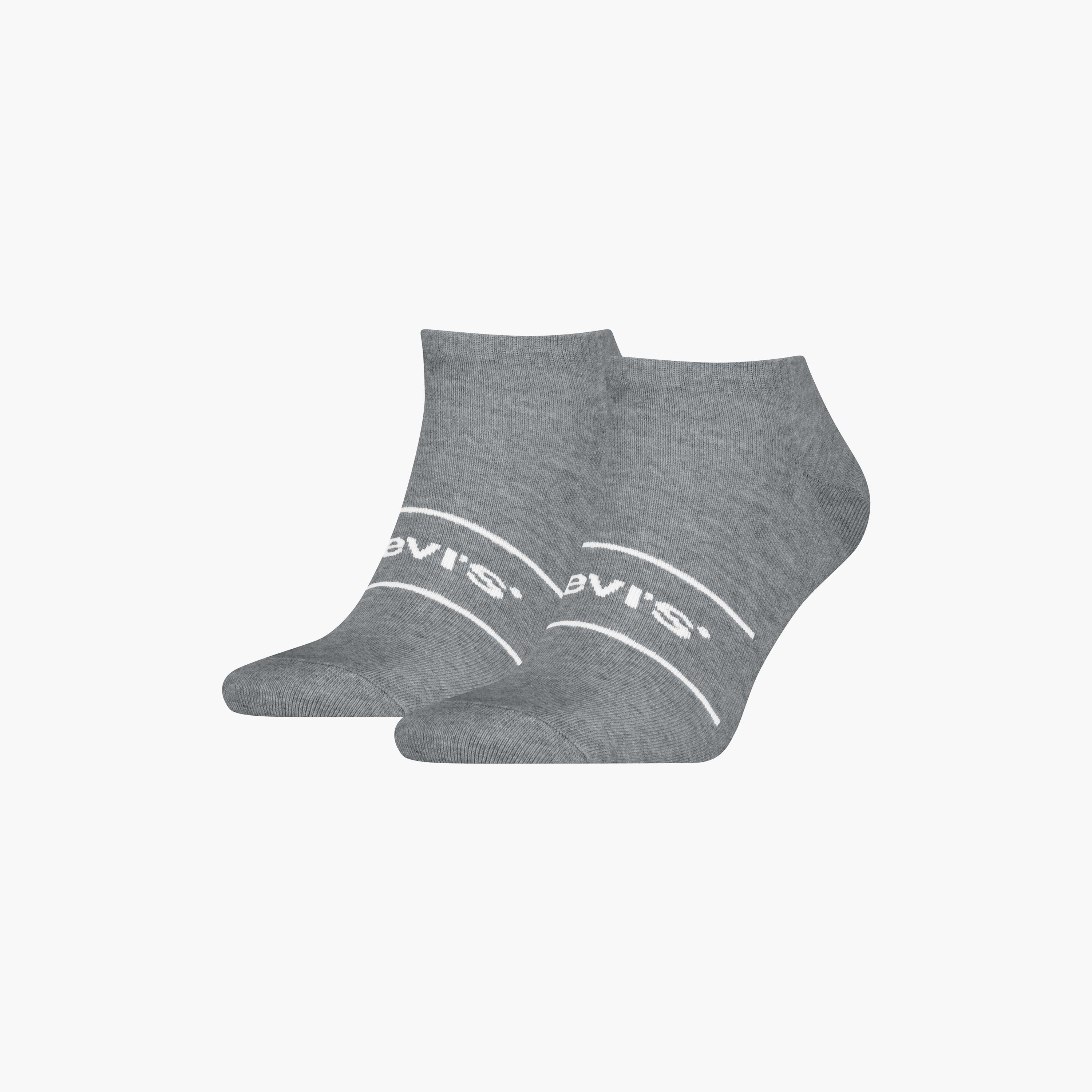 مجموعة من 2 جوارب رجالية بطول الكاحل بشعار منقوش من ليفايس-men-socks-image-7