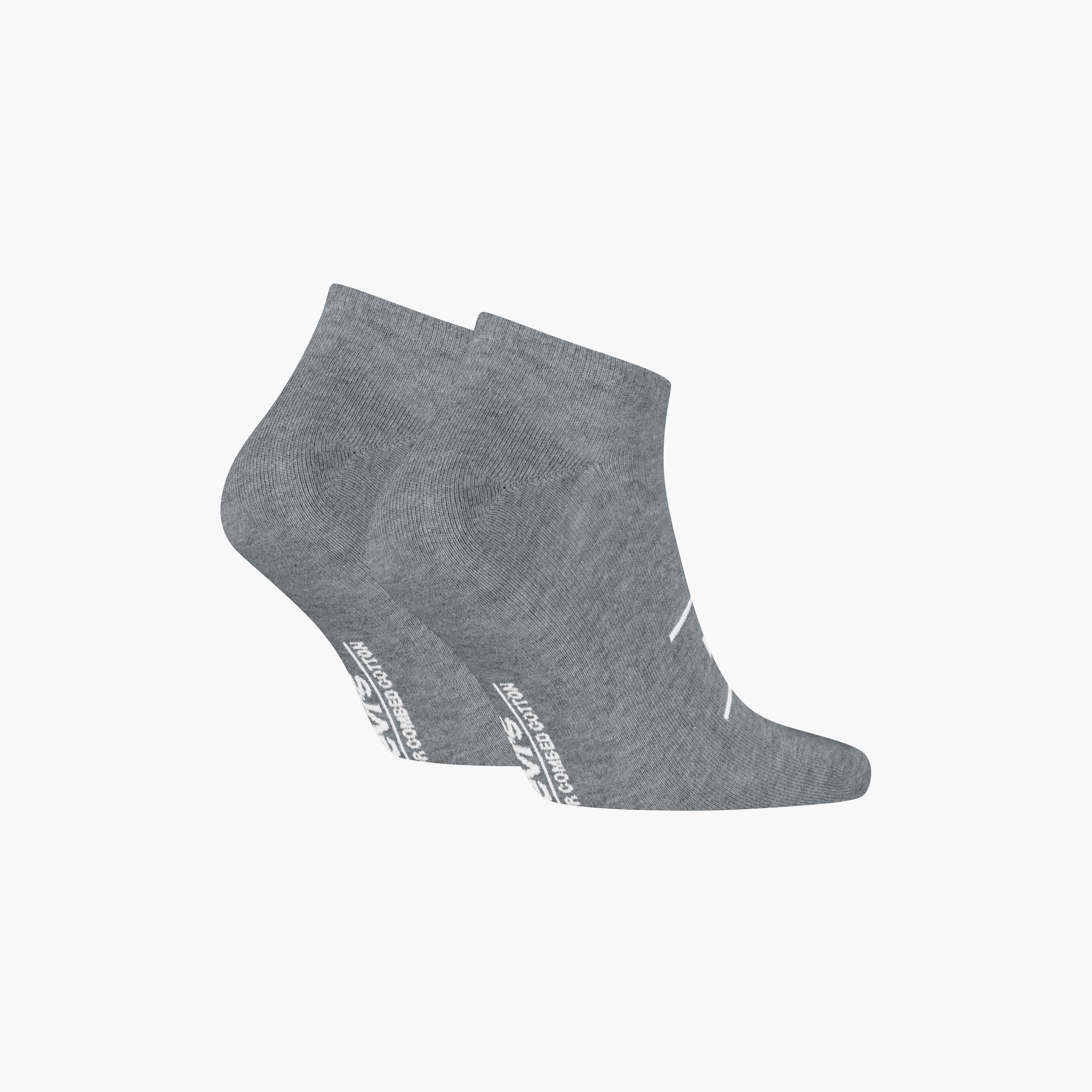مجموعة من 2 جوارب رجالية بطول الكاحل بشعار منقوش من ليفايس-men-socks-image-8
