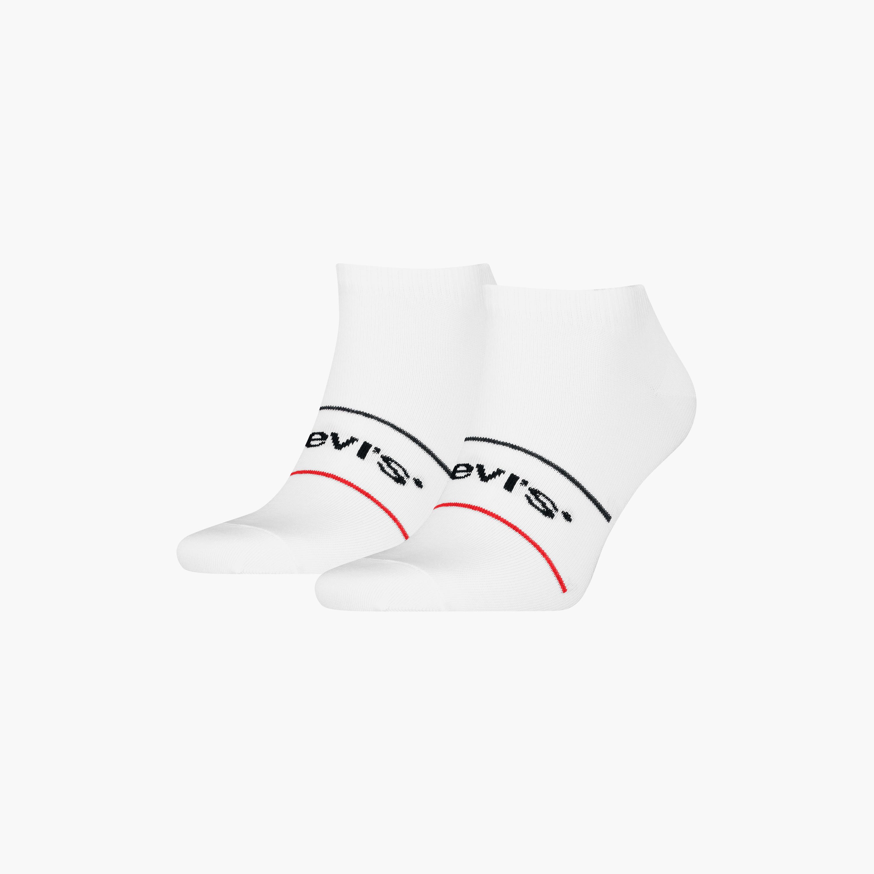 مجموعة من 2 جوارب رجالية بطول الكاحل بشعار منقوش من ليفايس-men-socks-image-5
