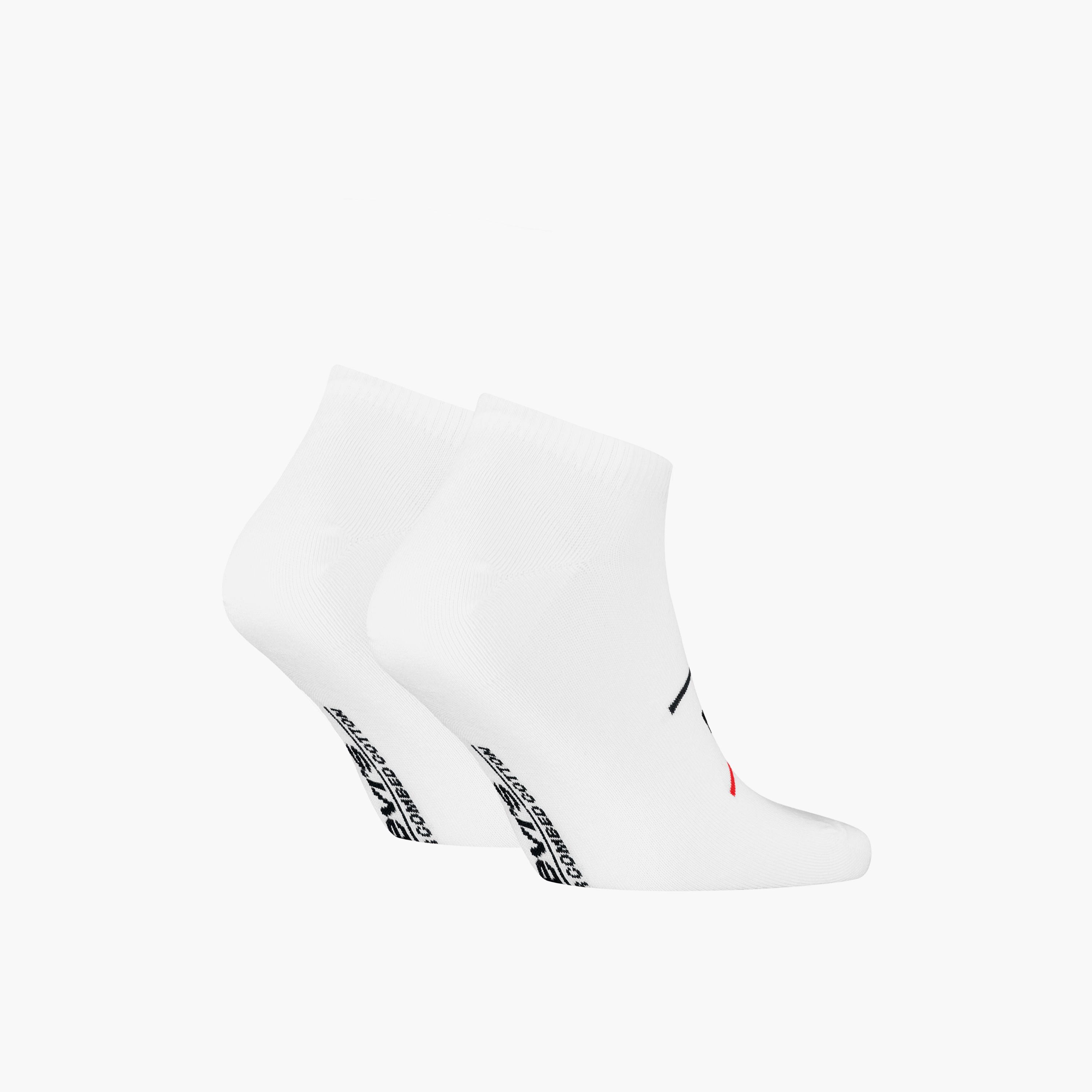 مجموعة من 2 جوارب رجالية بطول الكاحل بشعار منقوش من ليفايس-men-socks-image-6