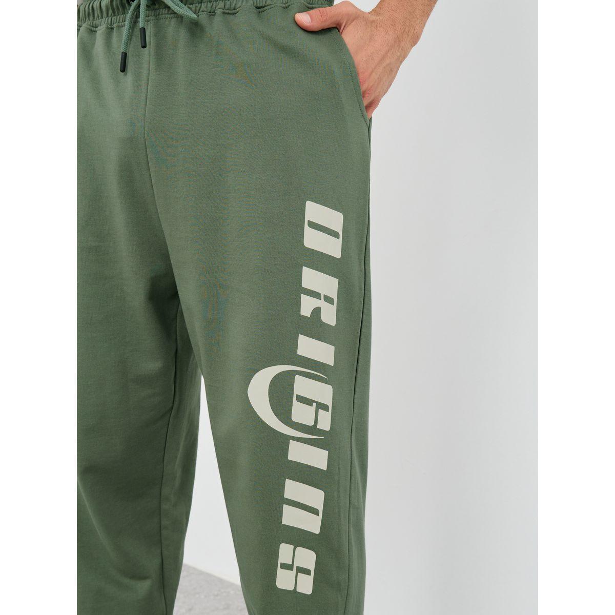 Styli Textured Slogan Print Oversized Joggers-men-clothing-bottoms-joggers-image-3