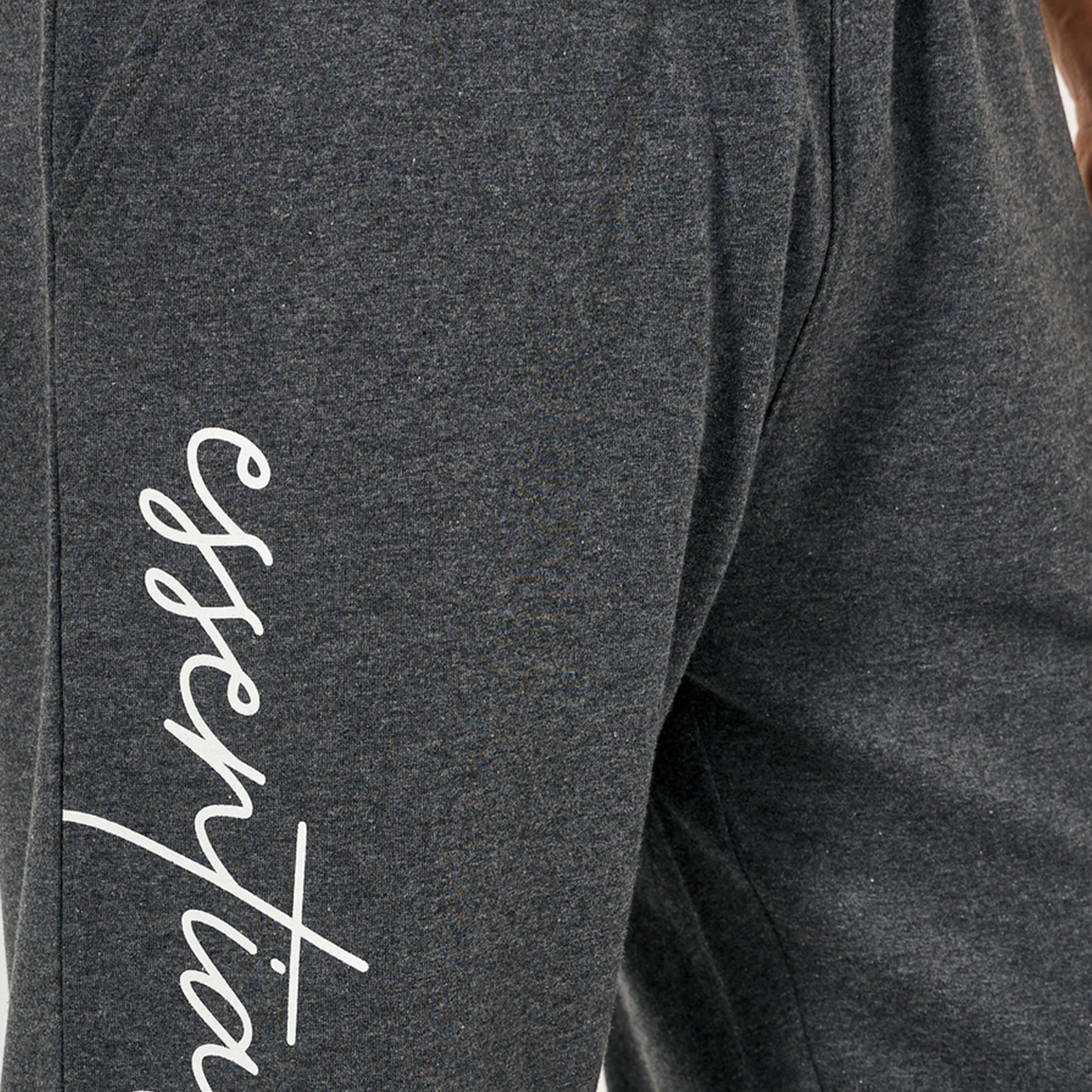 Styli Slogan Print Oversized Fit Cotton Terry Joggers-men-clothing-bottoms-joggers-image-3