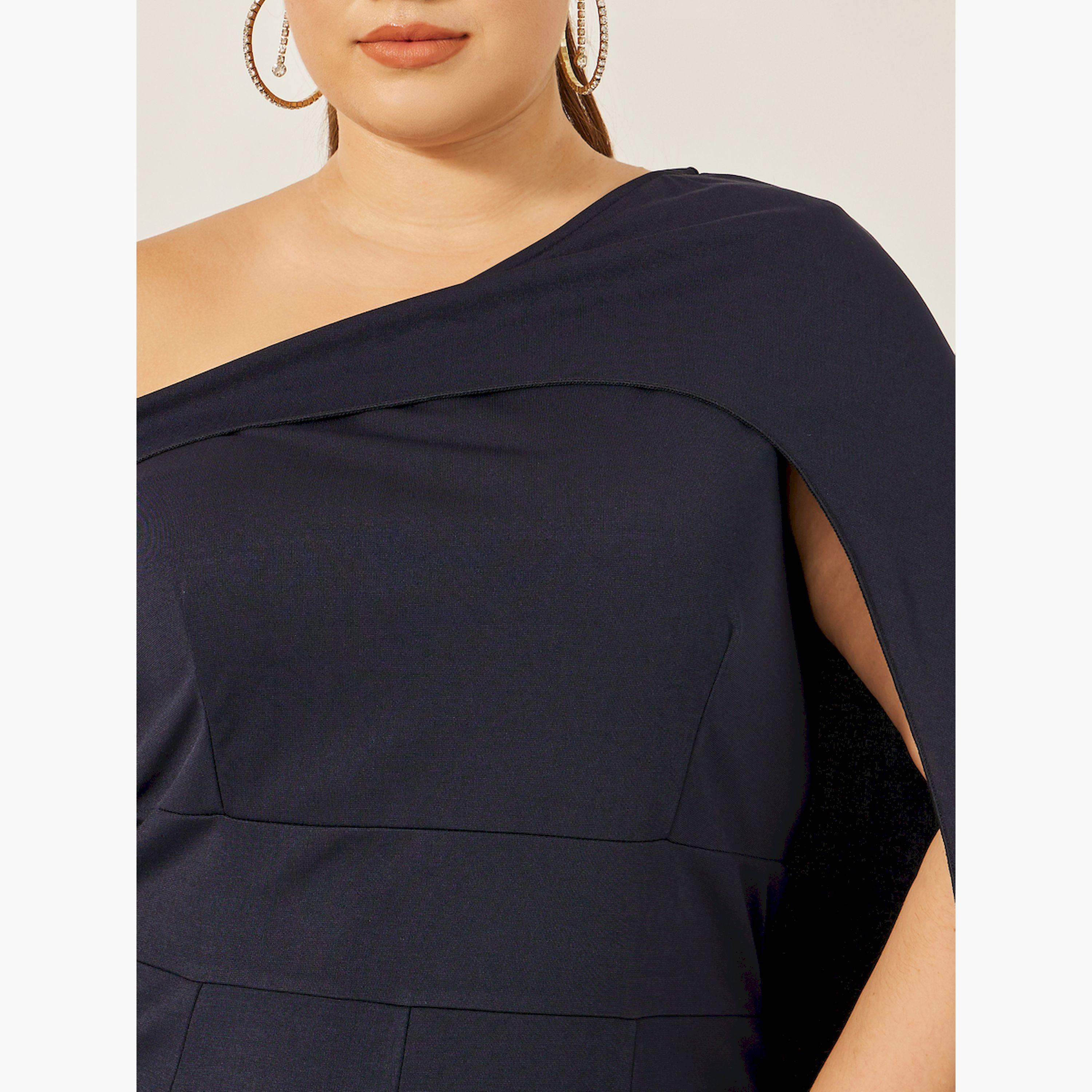 ستايلي - فستان ماكسي بأكمام واسعة وفتحة أمامية-women-clothing-dresses-image-4
