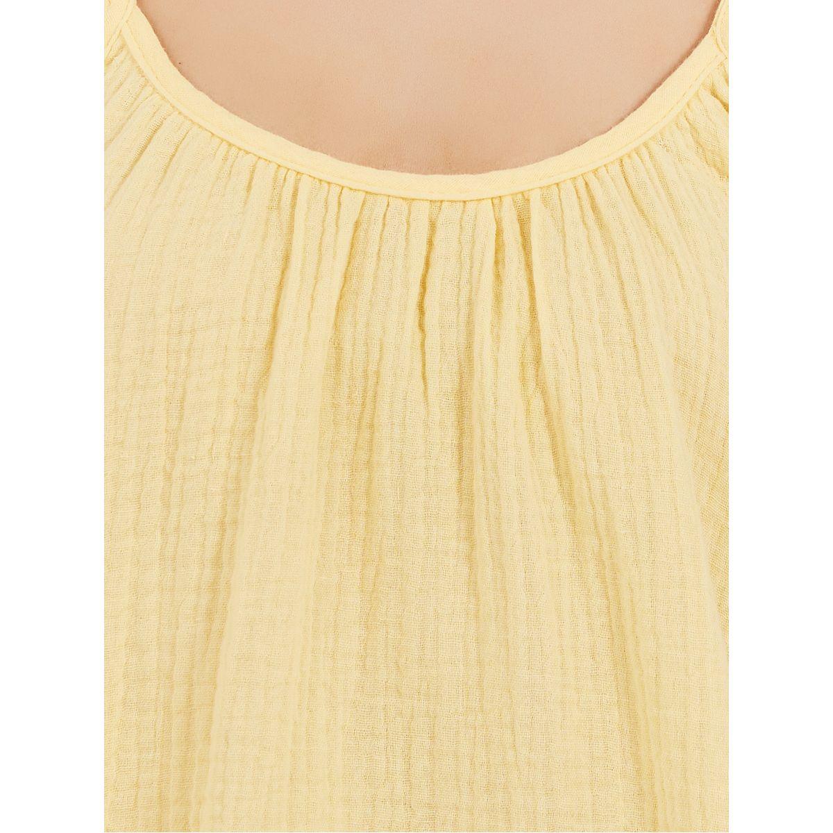طقم بيجاما من بنطال وبلوزة كامي بتفاصيل كشكش-women-clothing-nightwear-pyjamas-longsets-image-3