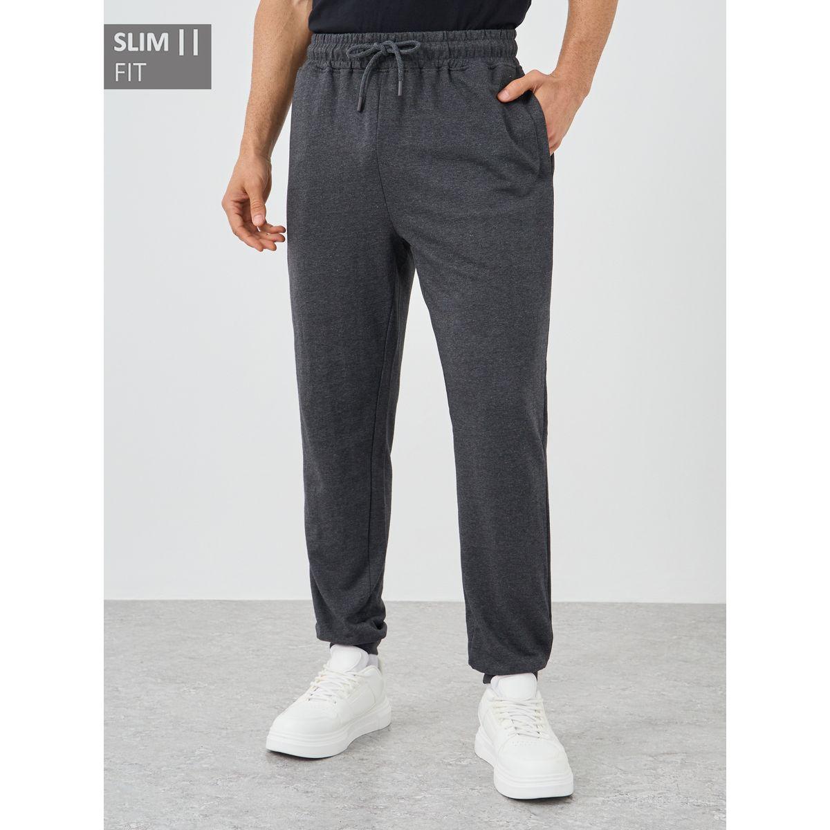 جوغر بقصة سليم فت وأربطة-men-clothing-bottoms-joggers-image-1