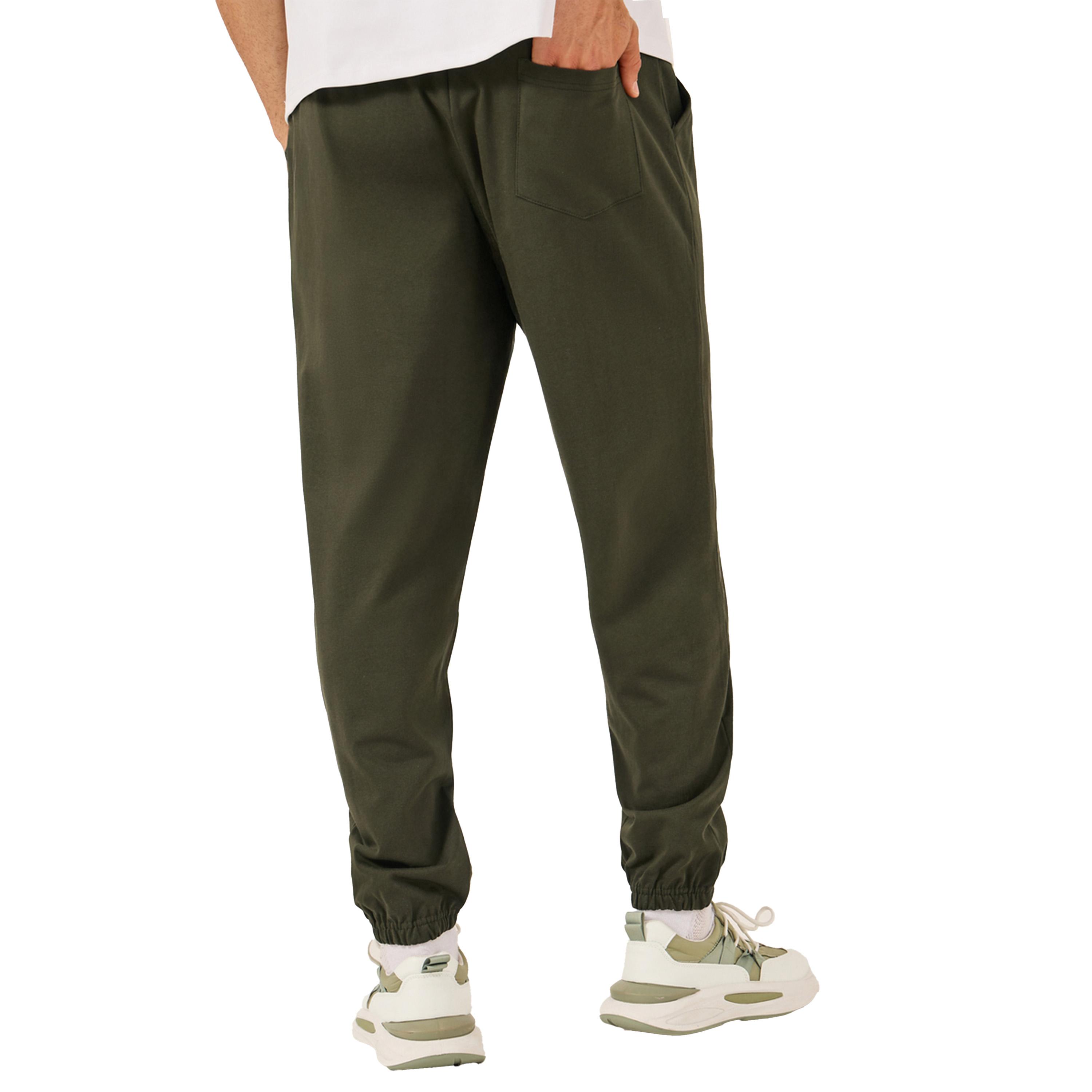 Styli Mid Rise Oversized Joggers with Minimal Print-men-clothing-bottoms-joggers-image-4