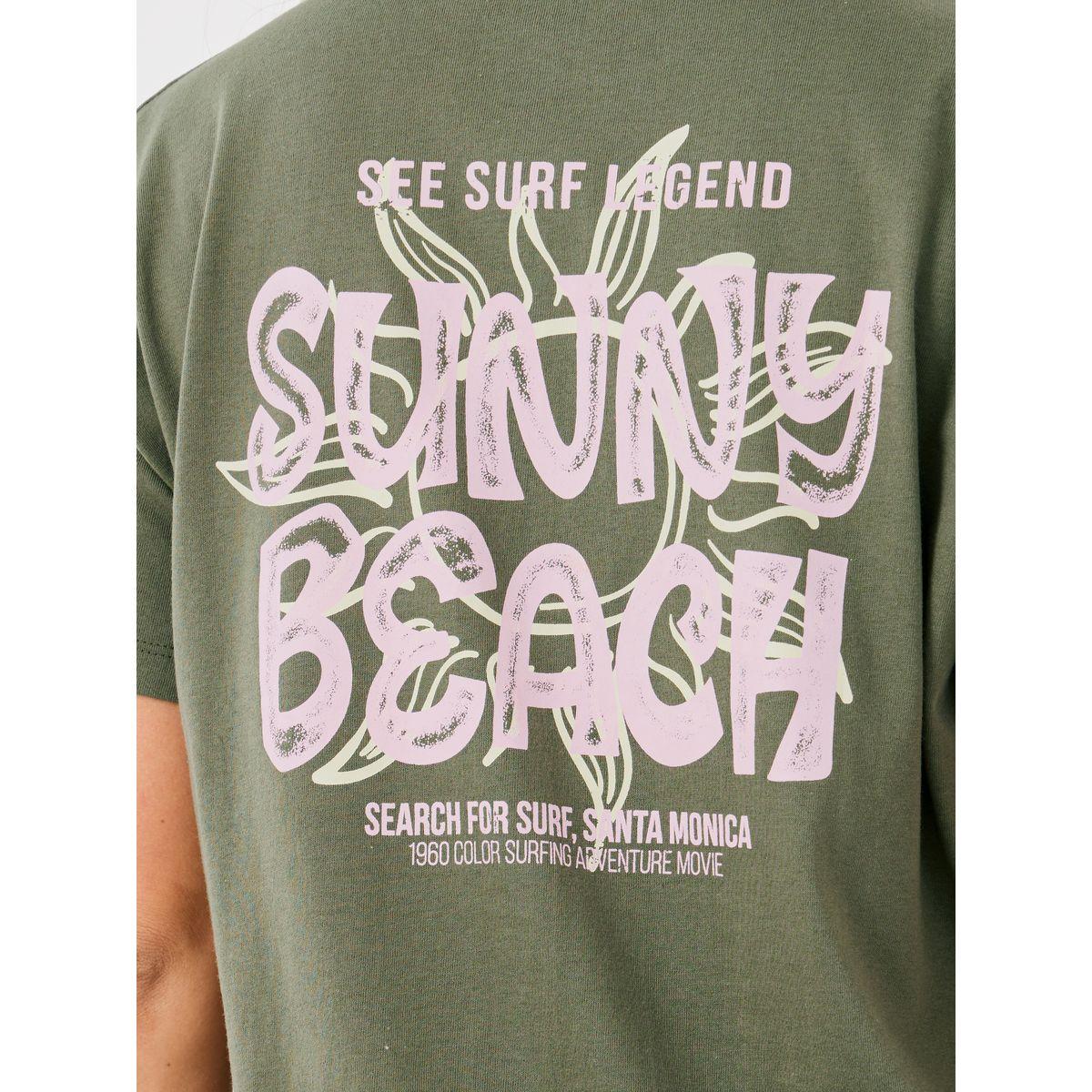 Styli Beach Graphic Pocket Dropped Shoulder T-Shirt and Straight Pyjama Set-women-clothing-nightwear-pyjamas-longsets-image-4