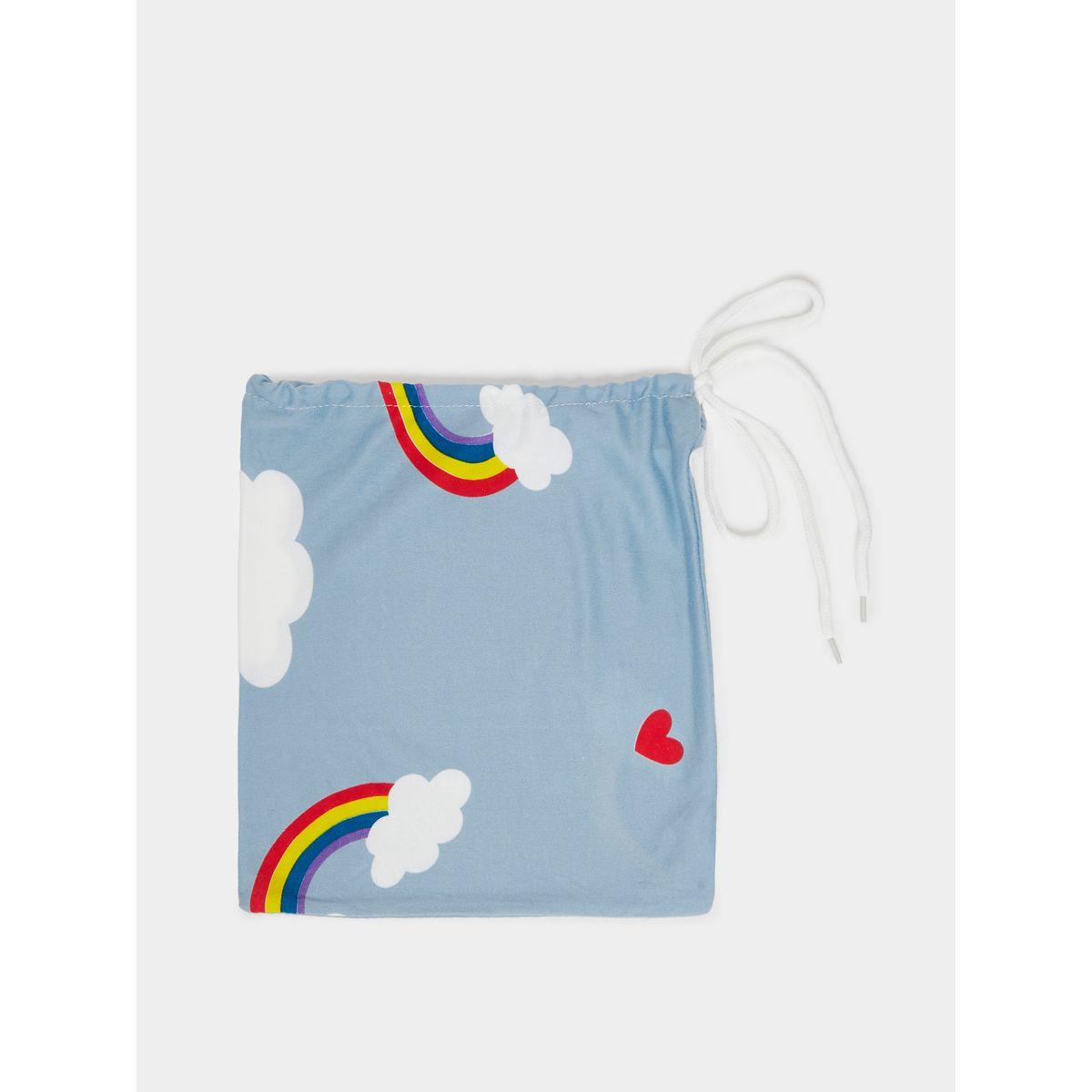 Take Two Heart and Cloud Print Sleep T-Shirt Dress with Bag-women-clothing-nightwear-nighties-image-5