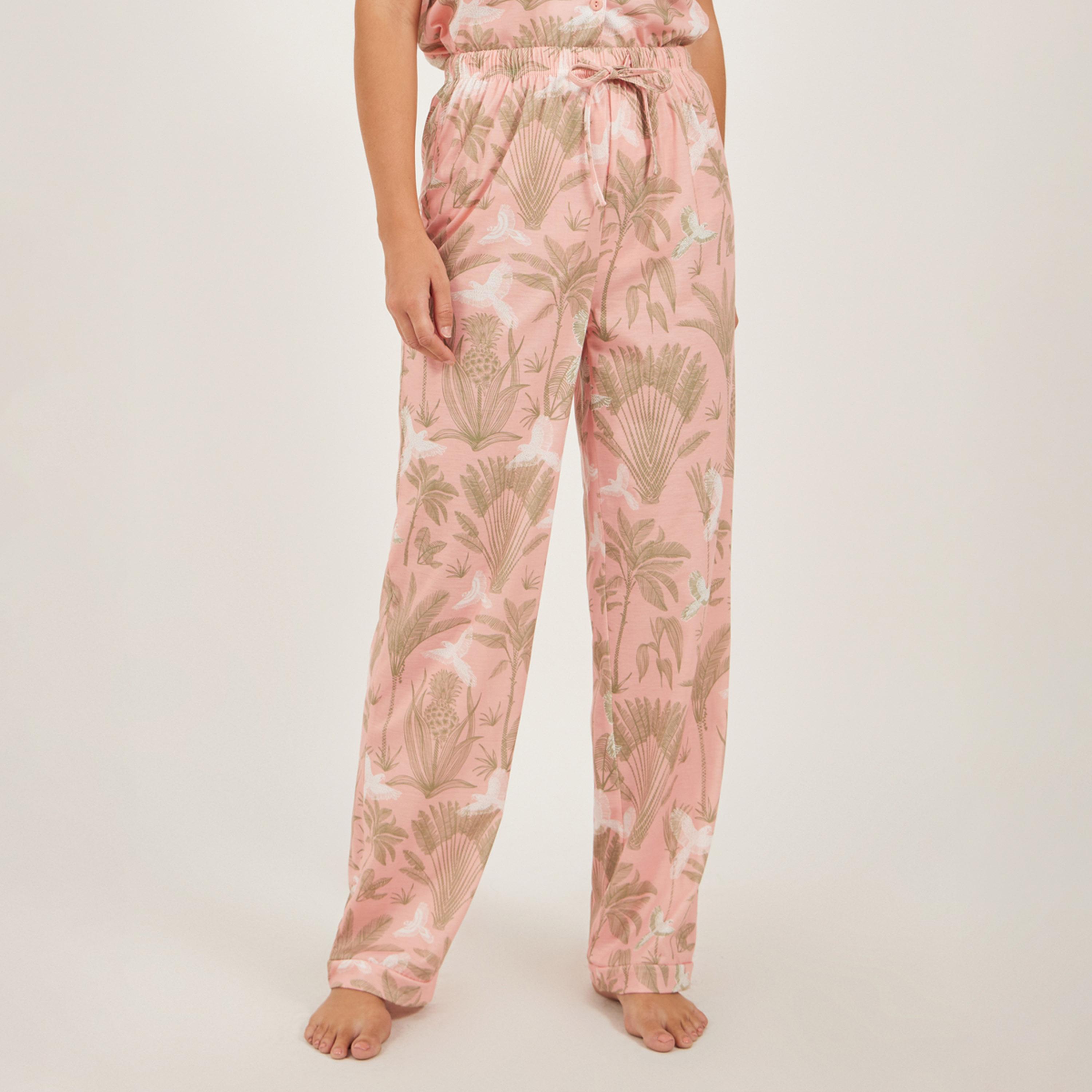 Styli Tropical Printed Shirt and Pyjama Pants Set-women-clothing-nightwear-pyjamas-longsets-image-6