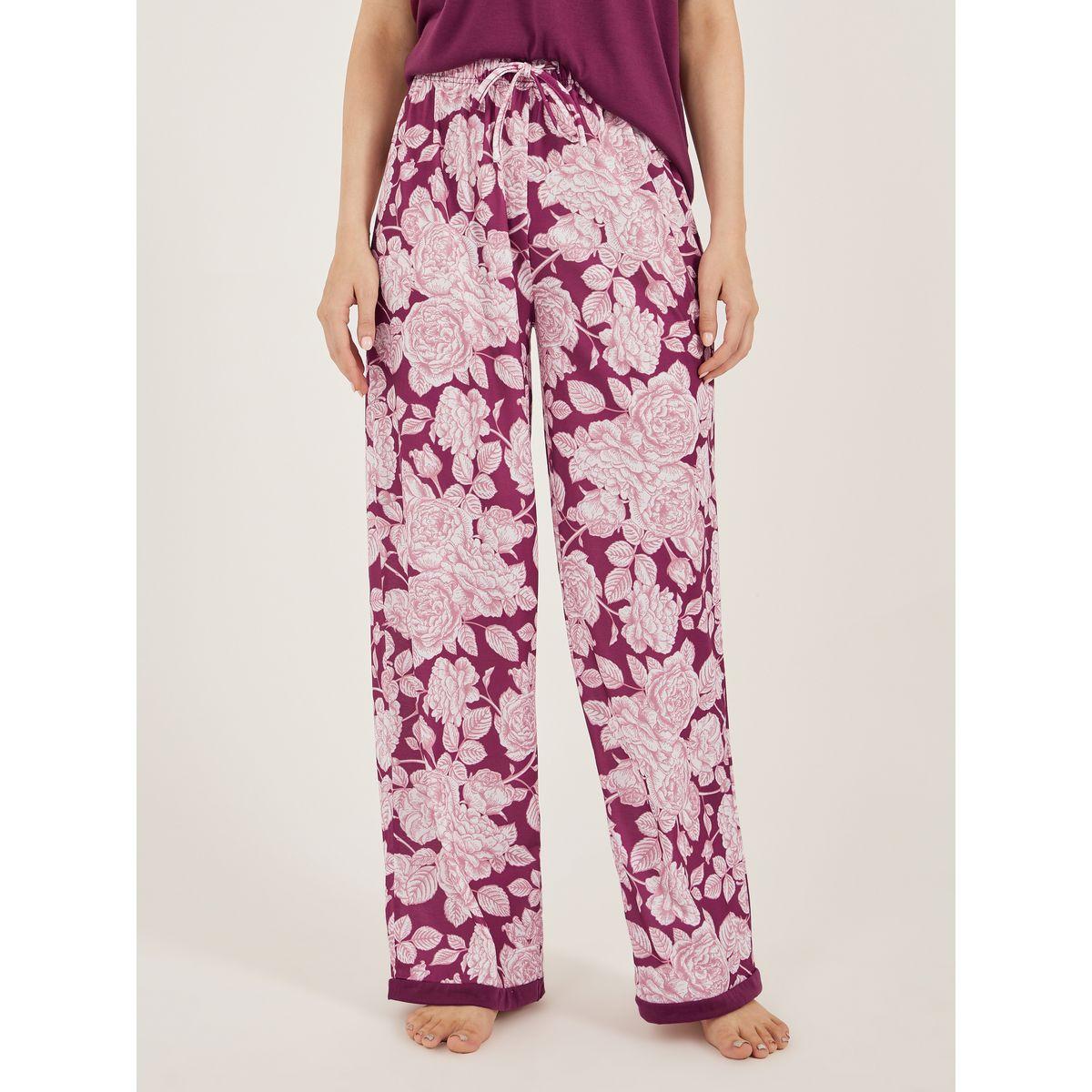 Styli Floral Printed Sleeveless Pajama Set-women-clothing-nightwear-pyjamas-longsets-image-7
