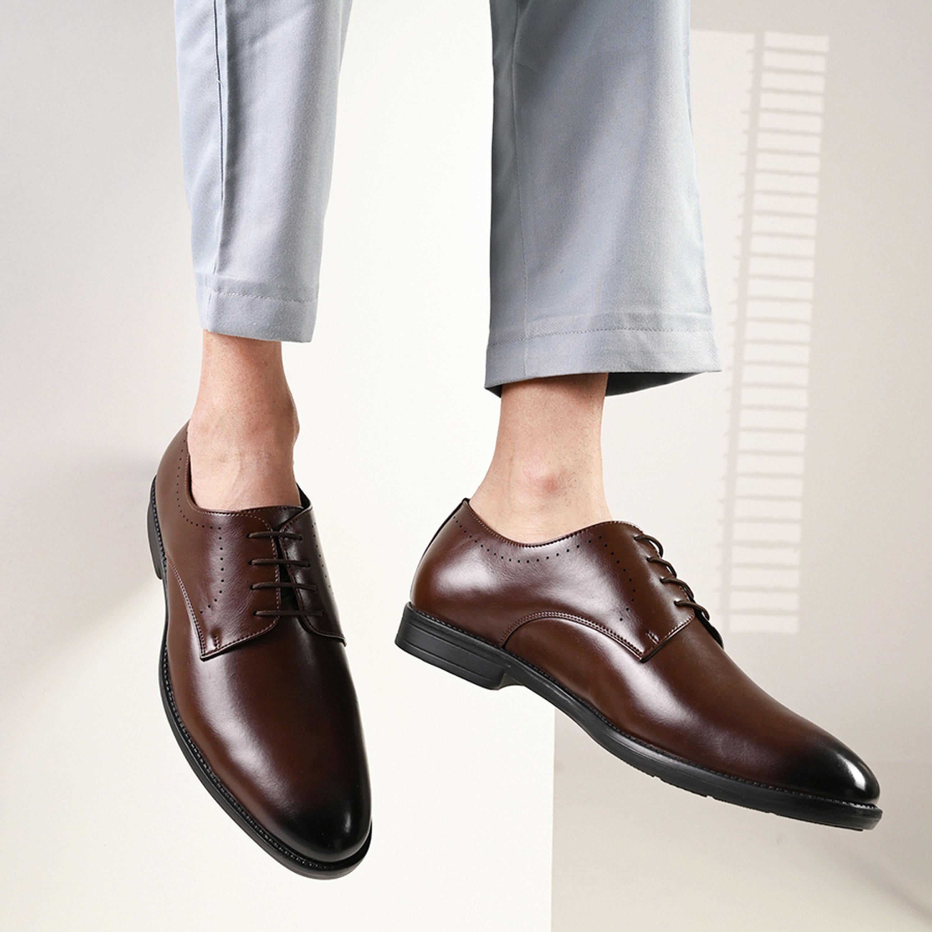 Styli Almond Toe Lace Up Occasion Formal Shoes-men-shoes-formalshoes-image-2