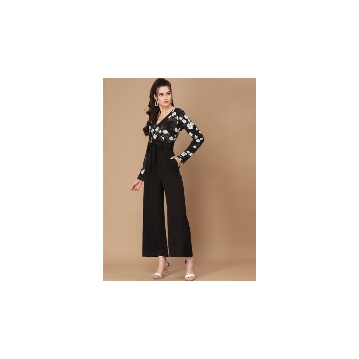 Kassually X Styli  Floral Print Wide Leg Jumpsuit with Tie-Belt-women-clothing-jumpsuits-image-4