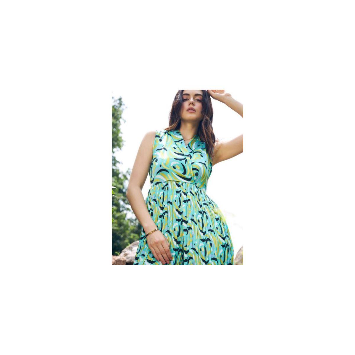 جمبسوت بطبعة مجردة وكسرات كَسوالي × ستايلي-women-clothing-jumpsuits-image-2
