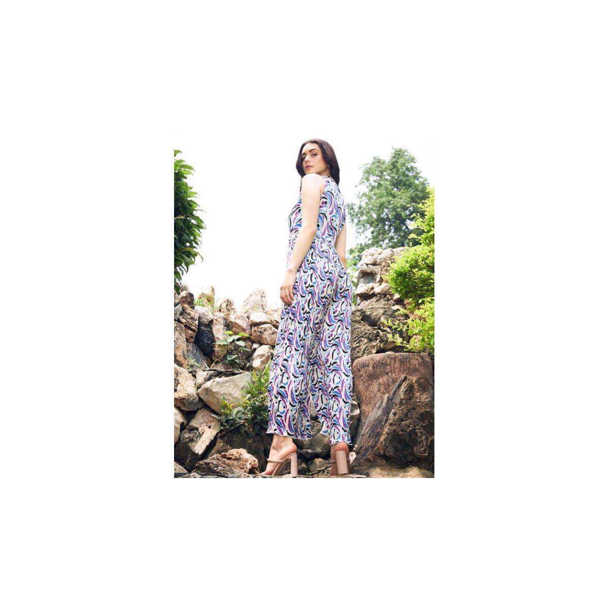Kassually X Styli  All Over Print Wide Leg Pleated Jumpsuit-women-clothing-jumpsuits-image-4