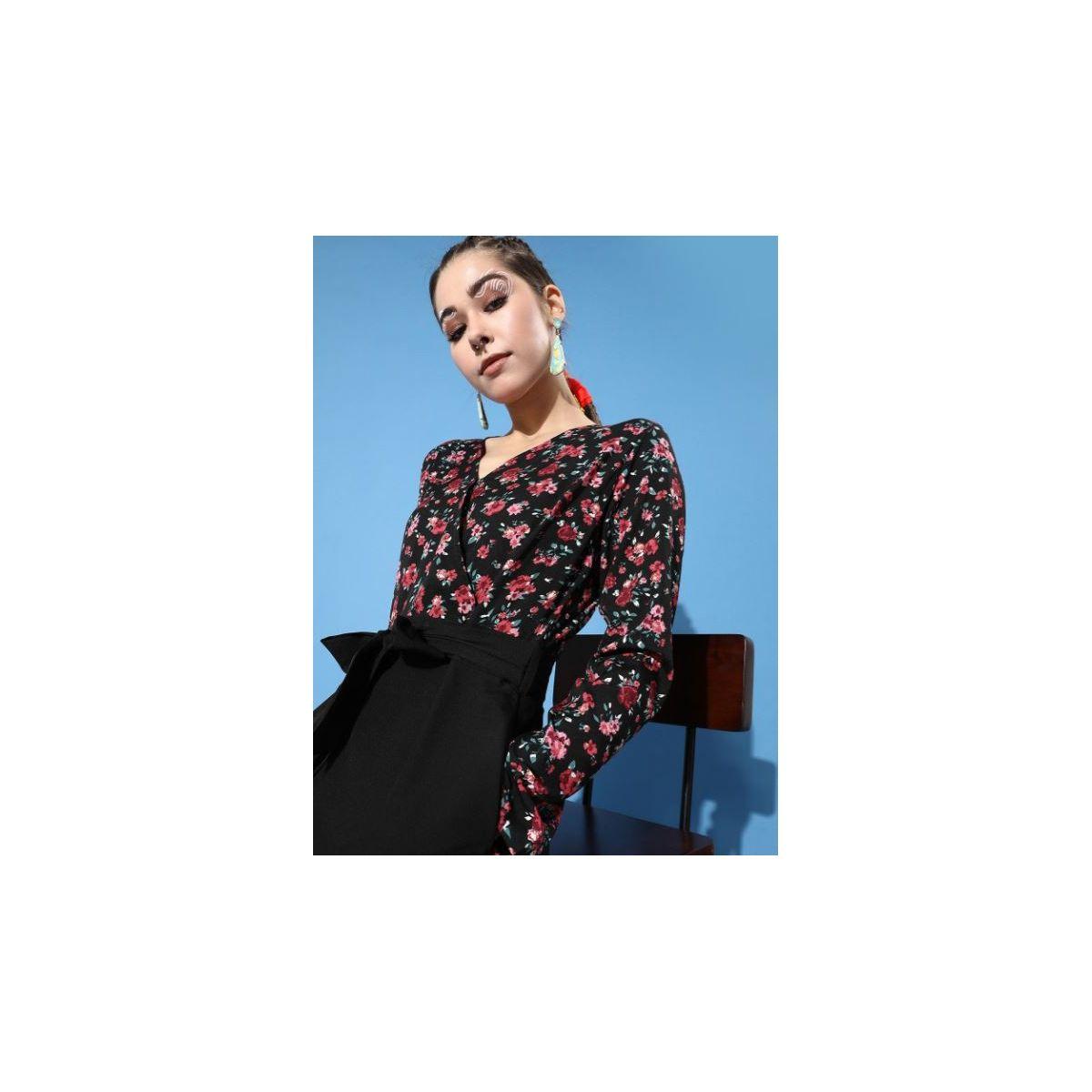 Kassually X Styli  Floral Print Jumpsuit with Tie Belt-women-clothing-jumpsuits-image-1
