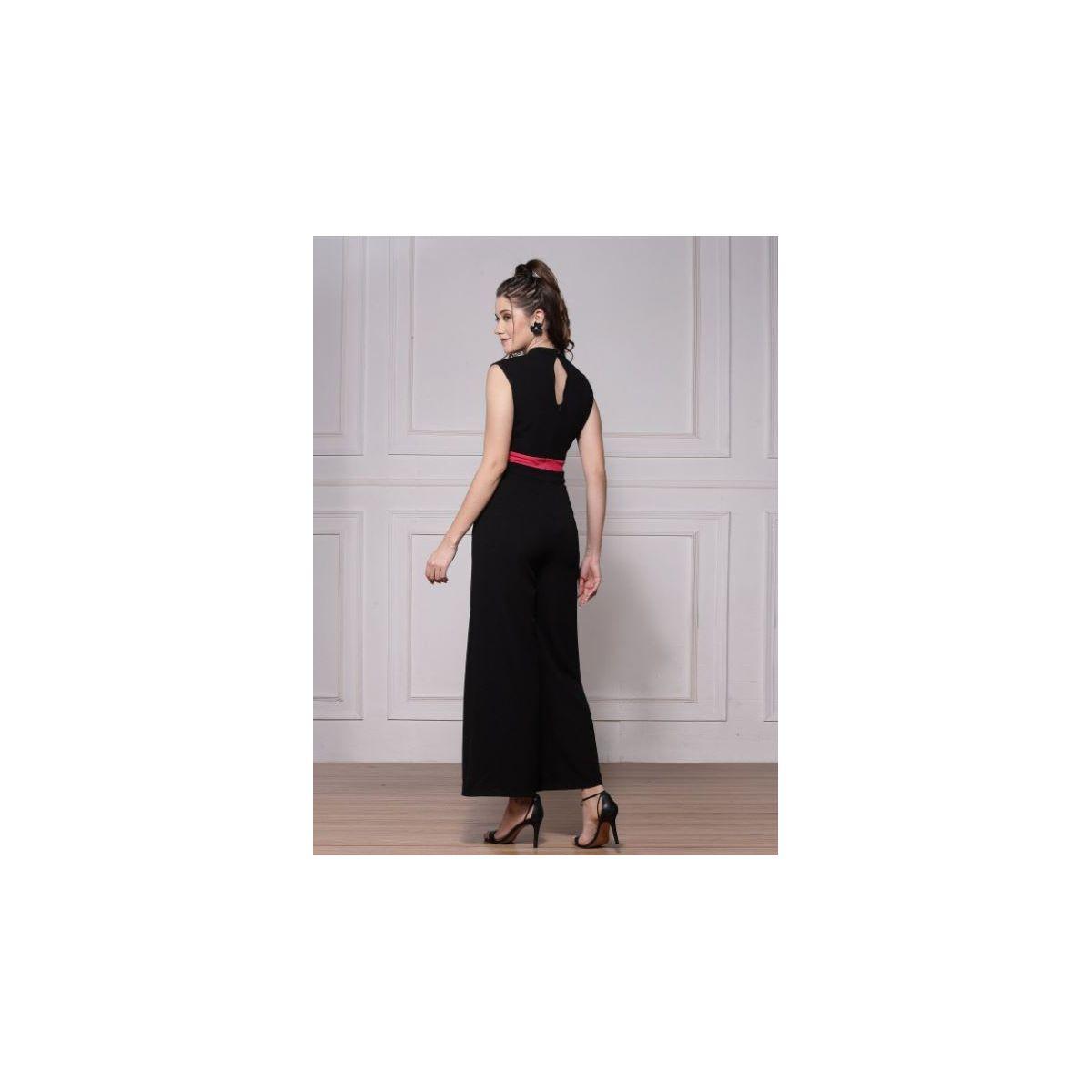 Kassually X Styli  Mesh Insert Contrast Panel Wide Leg Jumpsuit-women-clothing-jumpsuits-image-5
