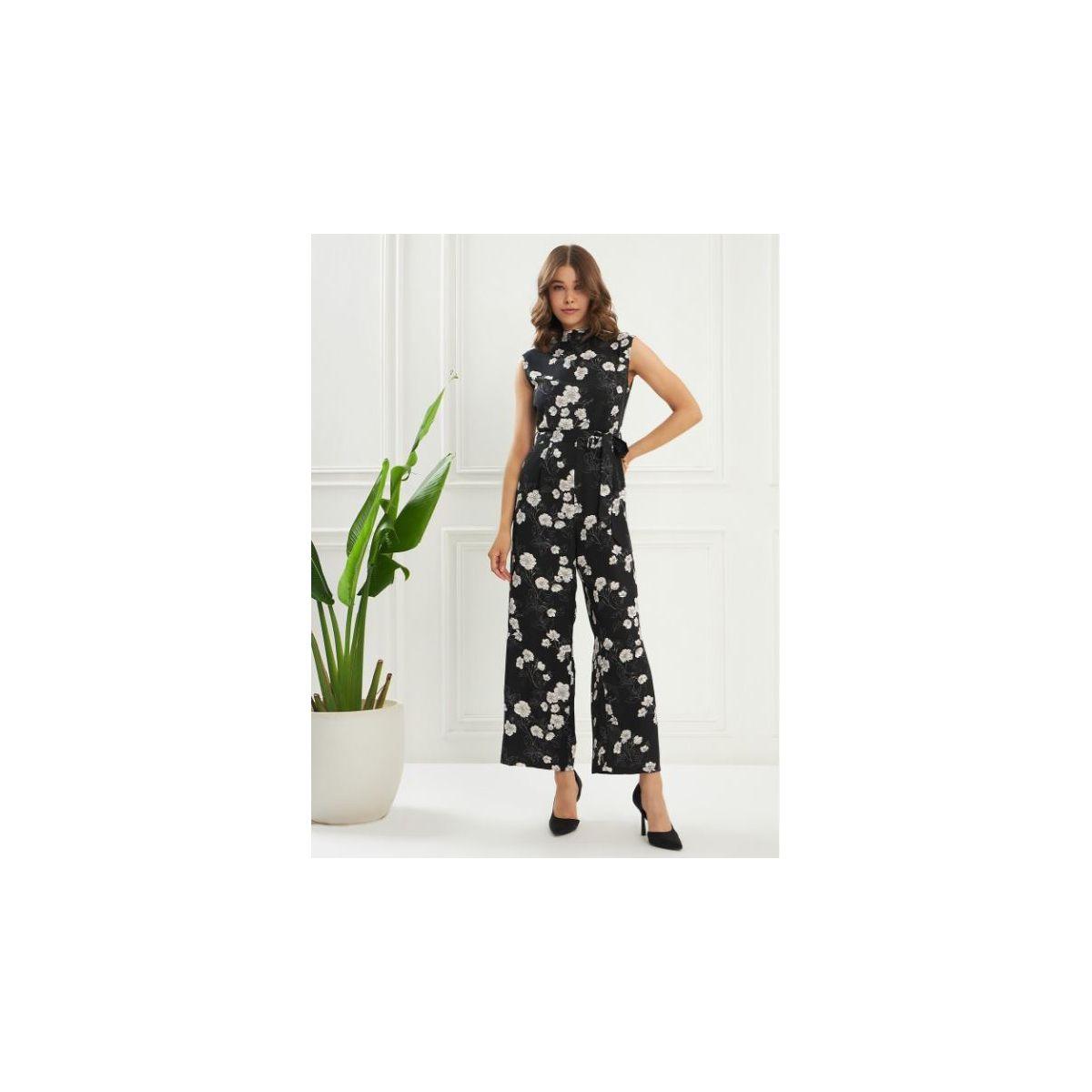 Kassually X Styli  Floral Print Self Tie-Belt Jumpsuit-women-clothing-jumpsuits-image-1