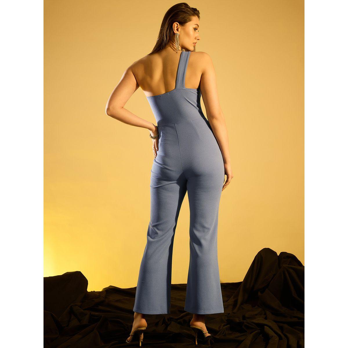 Kassually X Styli  One Shoulder Neck Textured Slim Fit Jumpsuit-women-clothing-jumpsuits-image-2