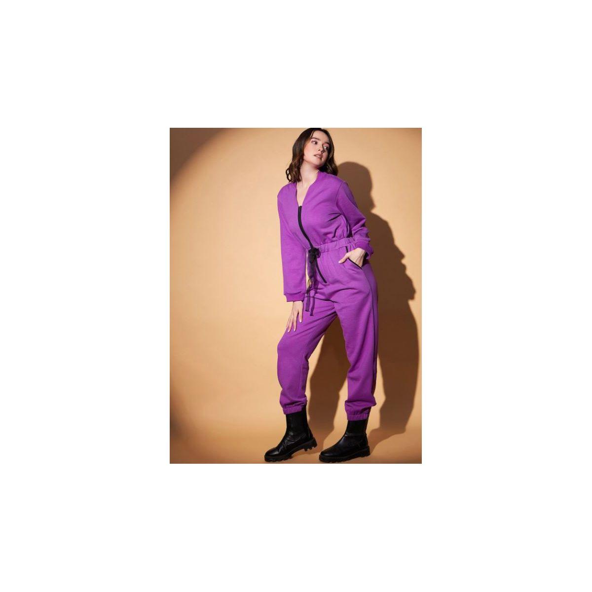جمبسوت فليس سادة بقصة جوغر كَسوالي × ستايلي-women-clothing-jumpsuits-image-5