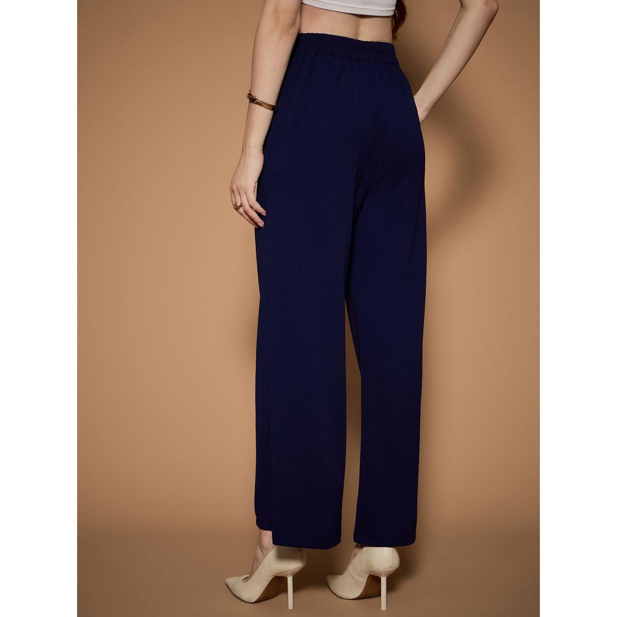 بنطال بأرجل واسعة وخصر عالي مع أزرار كَسوالي × ستايلي-women-clothing-bottoms-joggers-image-2