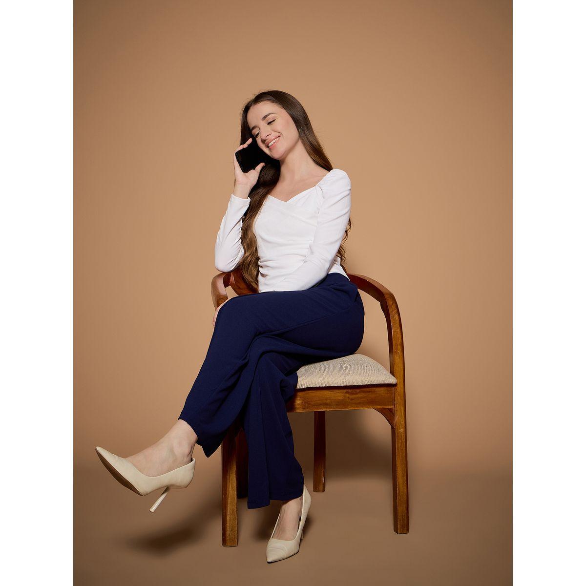 بنطال بأرجل واسعة وخصر عالي مع أزرار كَسوالي × ستايلي-women-clothing-bottoms-joggers-image-6