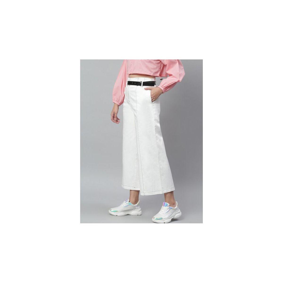 Kassually X Styli Mid Rise Wide Leg Culotte Pants with Belt-women-clothing-bottoms-trousers-image-3