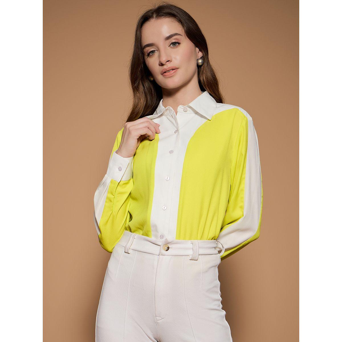 Kassually X Styli  Color Block Regular Fit Shirt-women-clothing-shirtsandblouses-shirts-image-1