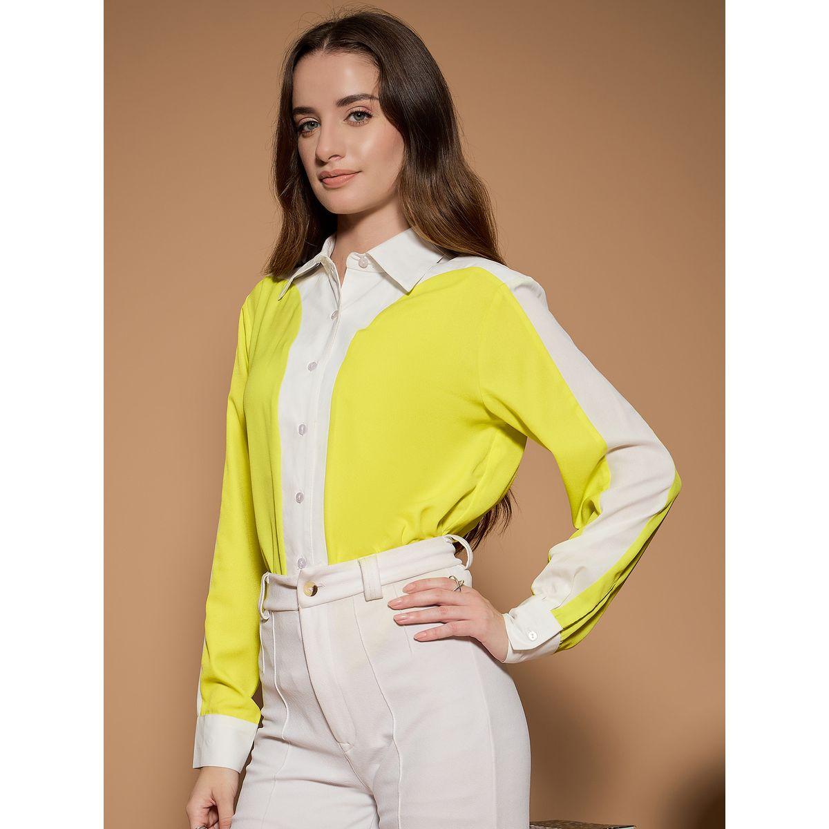 Kassually X Styli  Color Block Regular Fit Shirt-women-clothing-shirtsandblouses-shirts-image-2