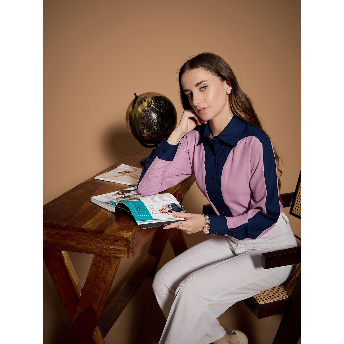 Kassually X Styli  Color Block Regular Fit Shirt-women-clothing-shirtsandblouses-shirts-image-6
