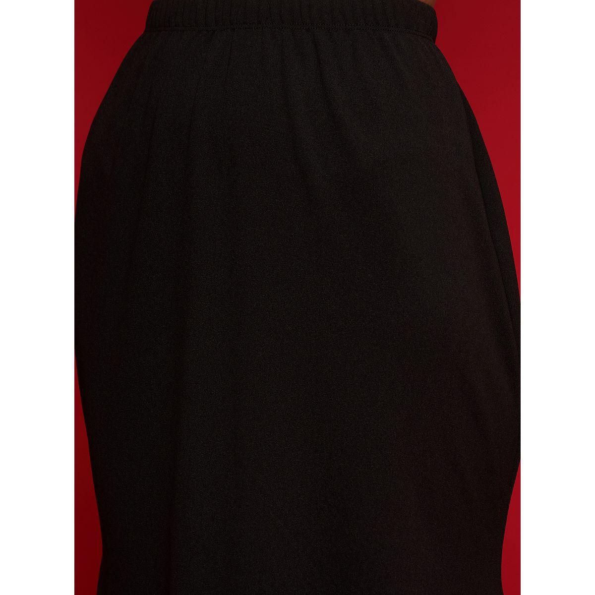 Kassually X Styli  Solid A-Line Maxi Skirt-women-clothing-bottoms-skirts-image-4
