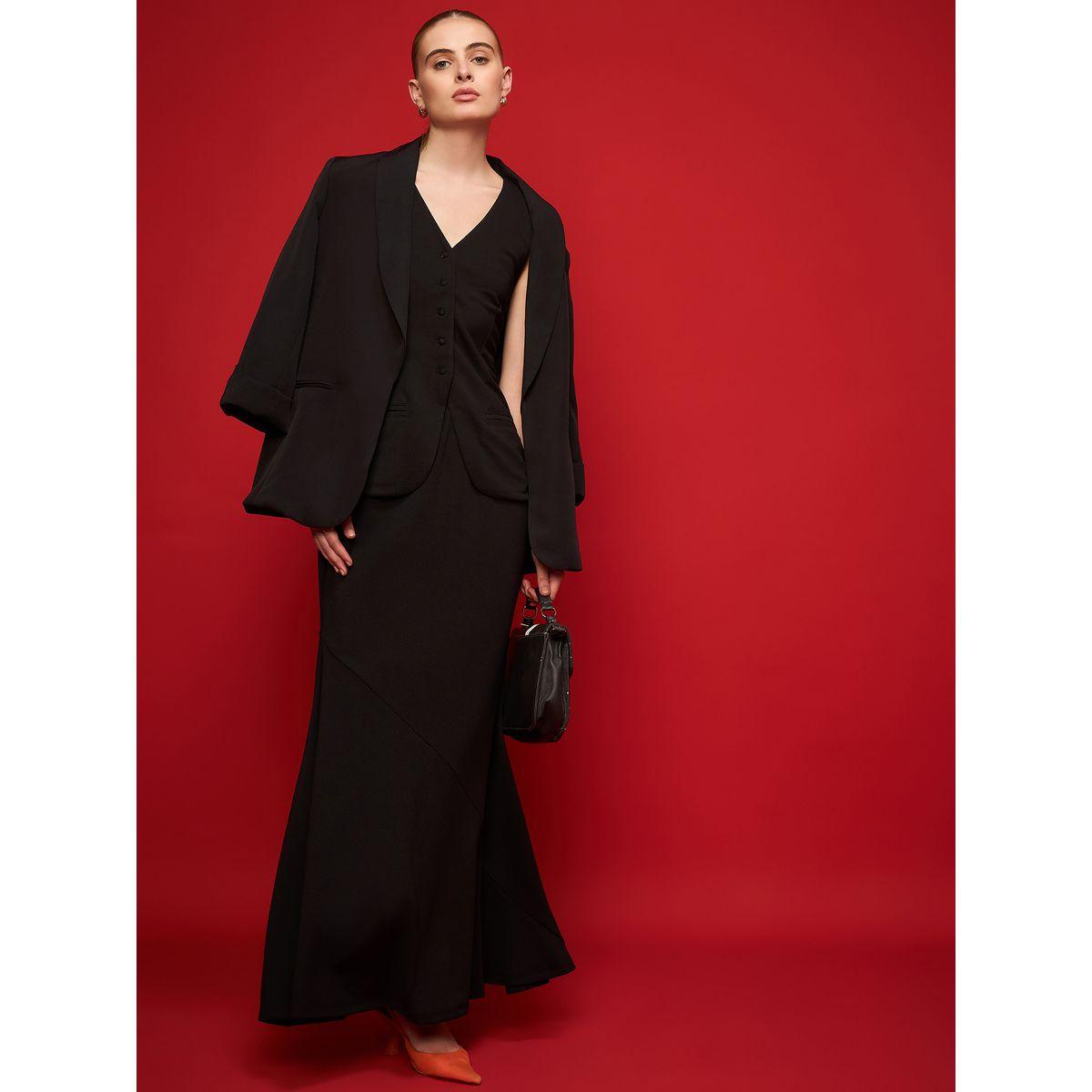 Kassually X Styli  Solid A-Line Maxi Skirt-women-clothing-bottoms-skirts-image-6