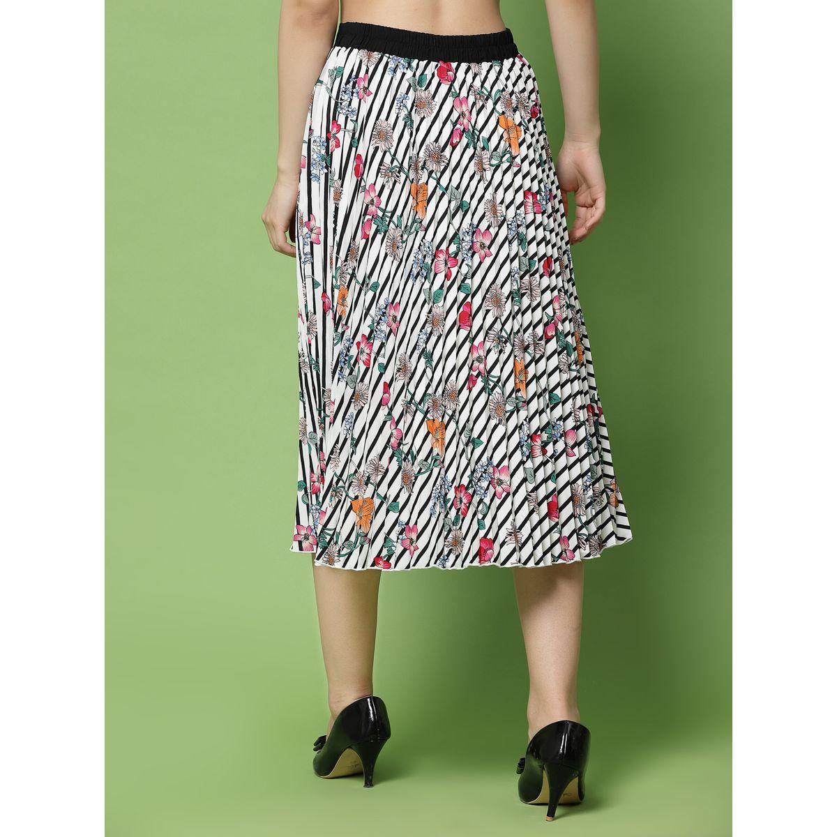 Kassually X Styli  Floral Print Pleated Midi Skirt-women-clothing-bottoms-skirts-image-3
