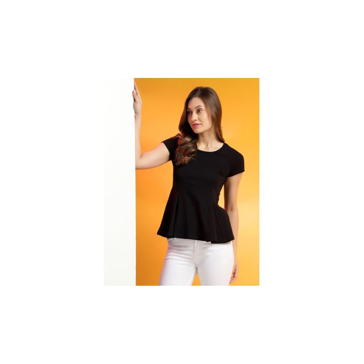 Kassually X Styli  Solid Short Sleeve Regular Fit Top-women-clothing-shirtsandblouses-blouses-image-6