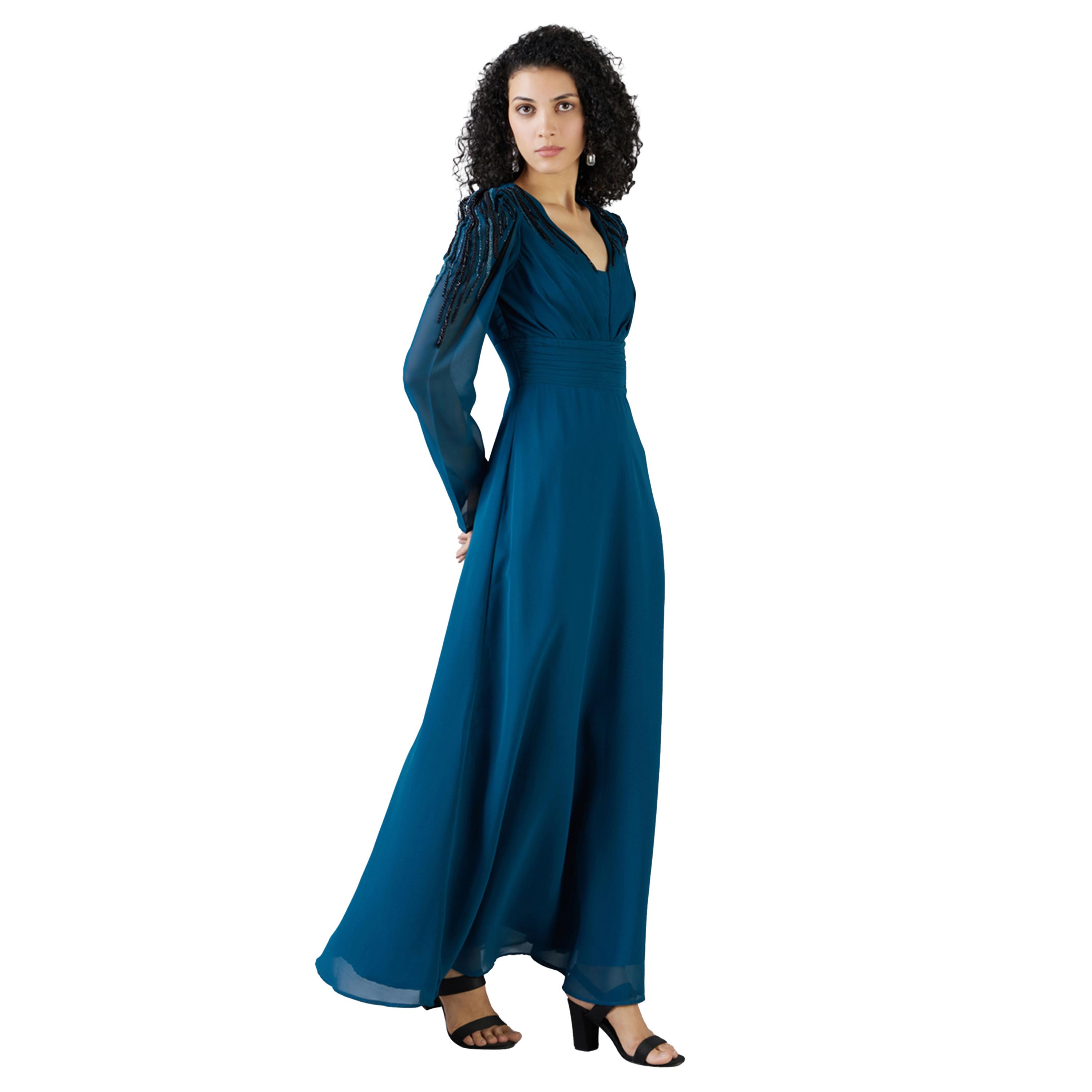ميش × ستايلي - فستان ماكسي بأكمام طويلة-women-clothing-dresses-image-3