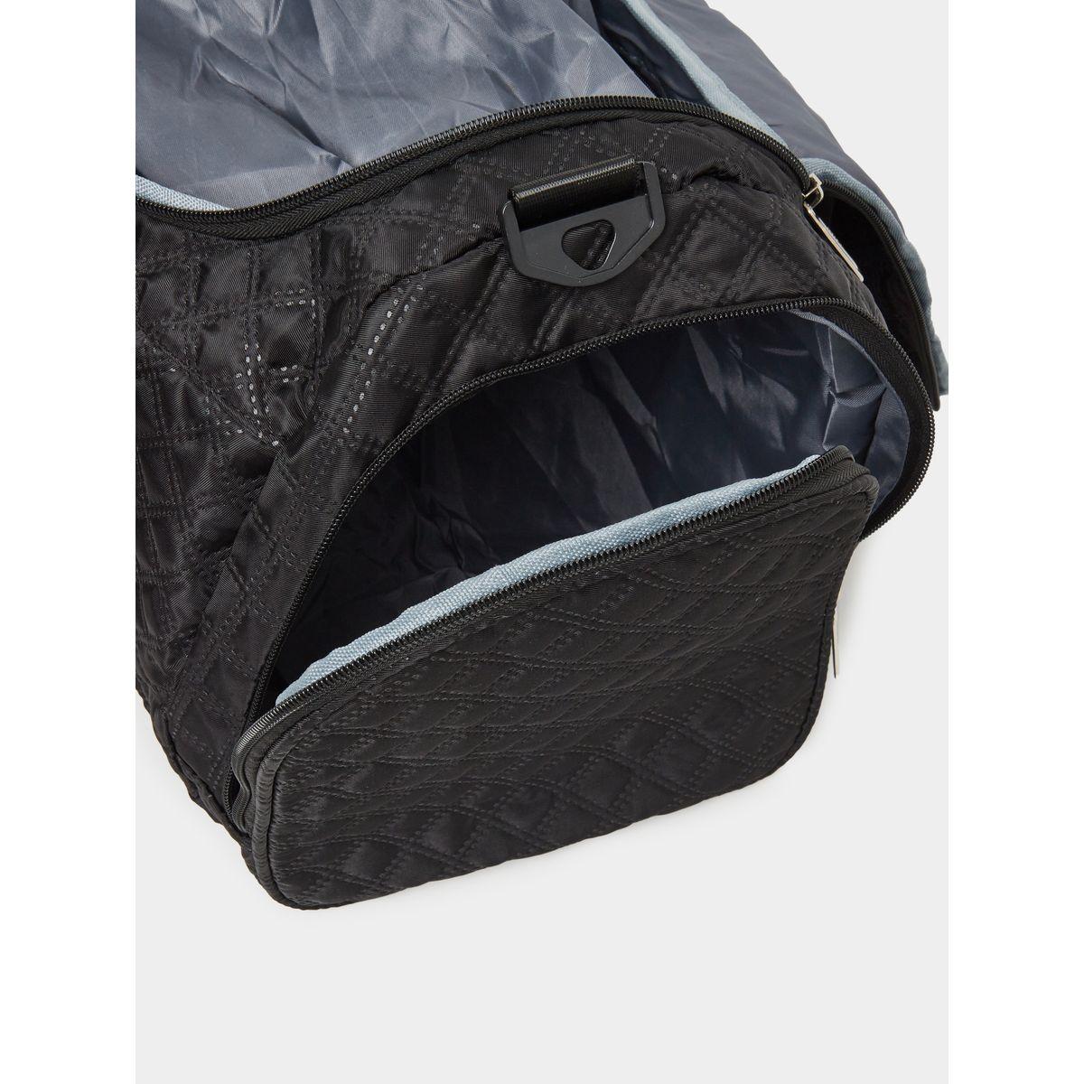 Styli Quilted Gym Bag with Zip Closure-women-bagsandwallets-handbags-image-5