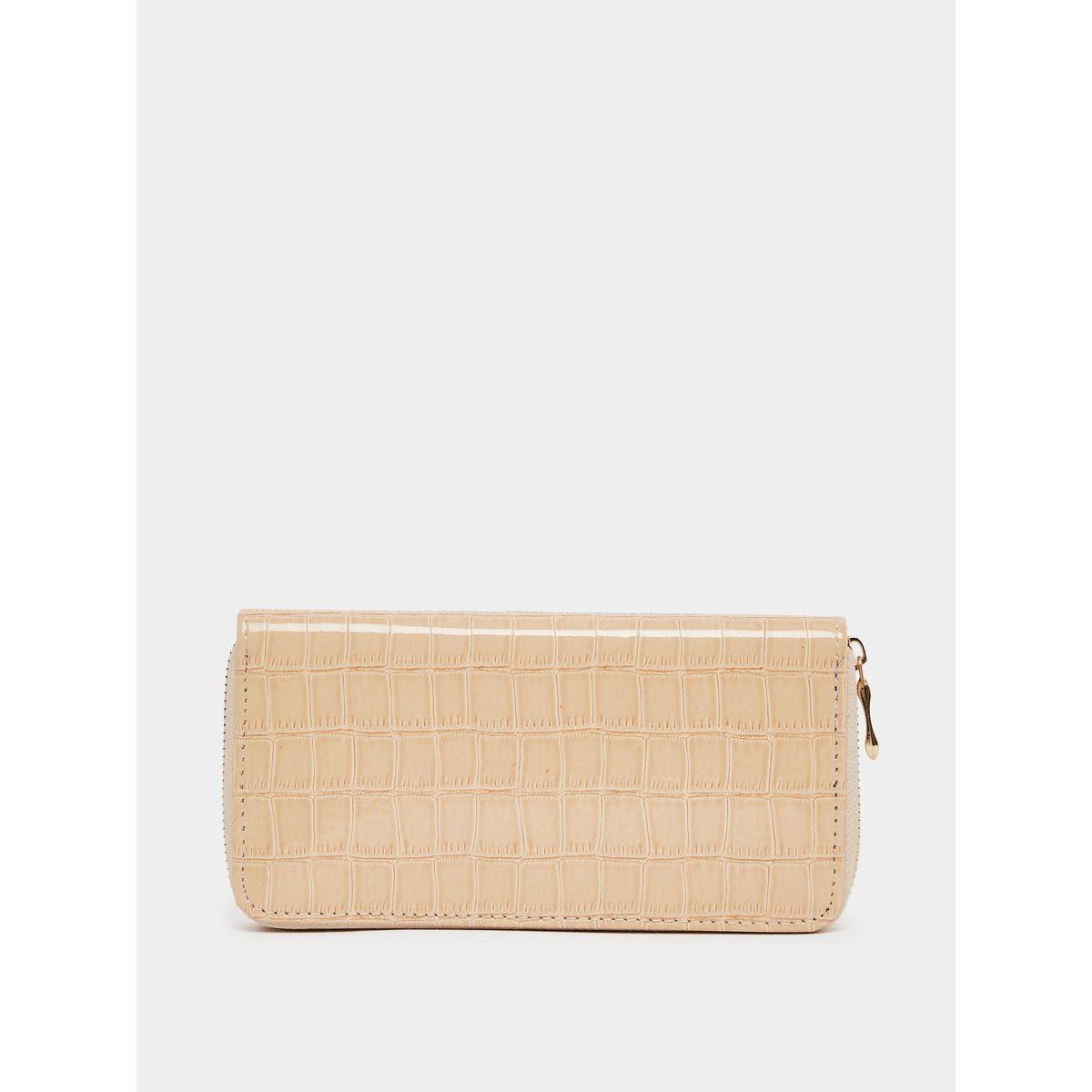 Styli Croc-Textured Zip-Around Wallet-women-bagsandwallets-wallets-image-2