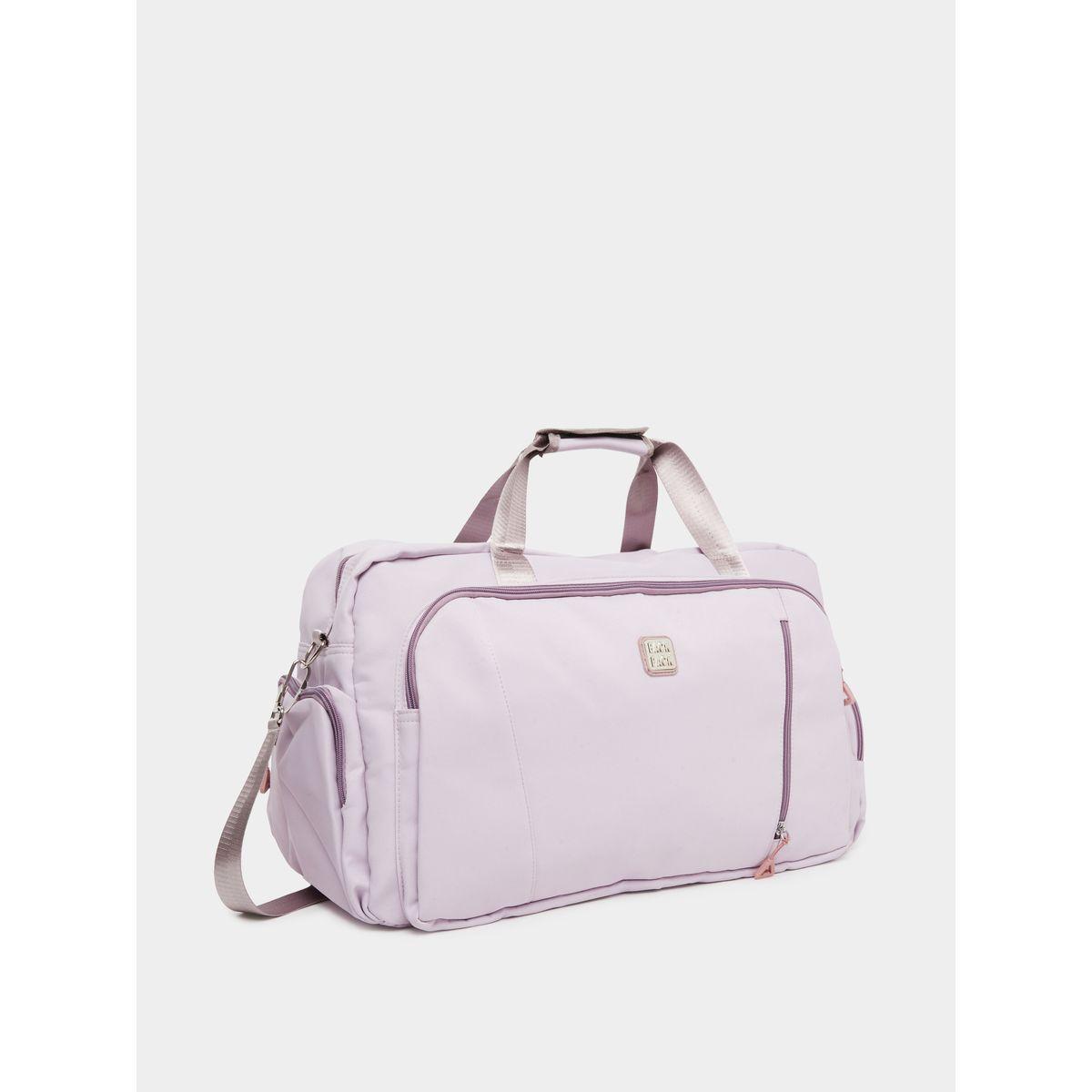 Styli Patch Detail Gym Bag with External Pockets-women-bagsandwallets-handbags-image-1