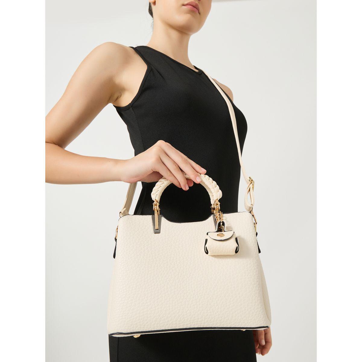 شنطة يد بمقبض يد علوي ومحفظة عملات-women-bagsandwallets-handbags-image-2