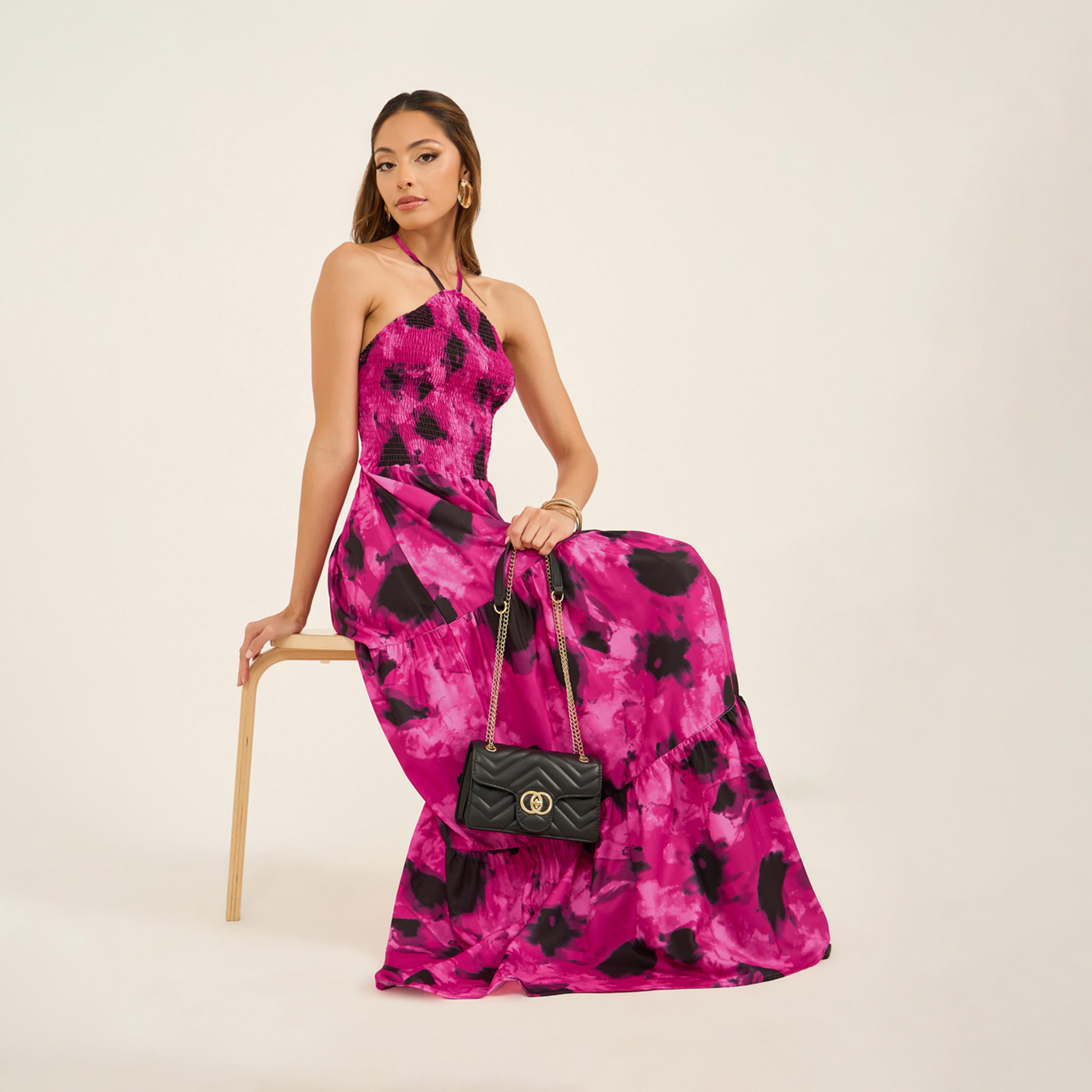 Styli All-Over Print Sleeveless A-Line Maxi Dress-women-clothing-dresses-image-1
