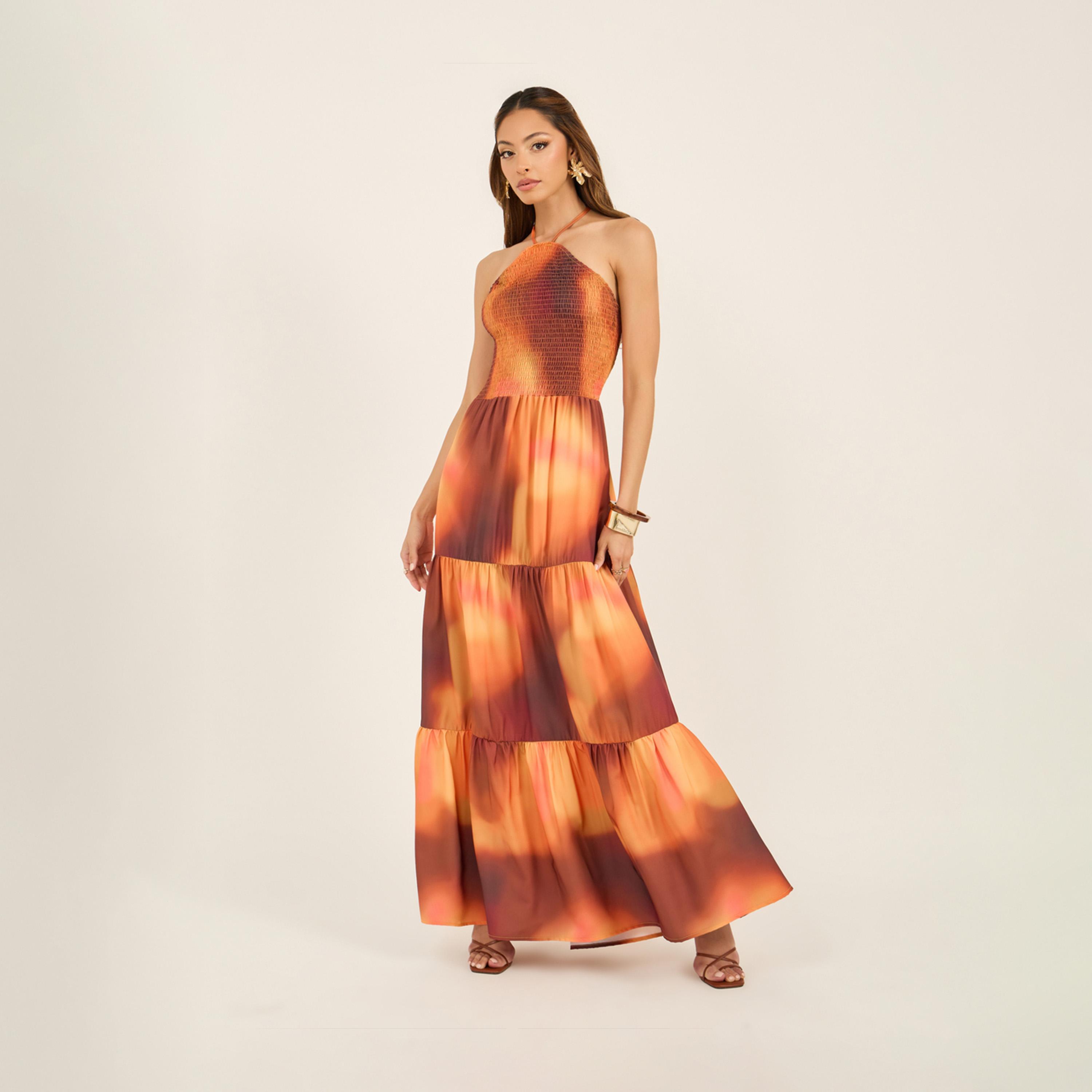 Styli All-Over Print Sleeveless A-Line Maxi Dress-women-clothing-dresses-image-1