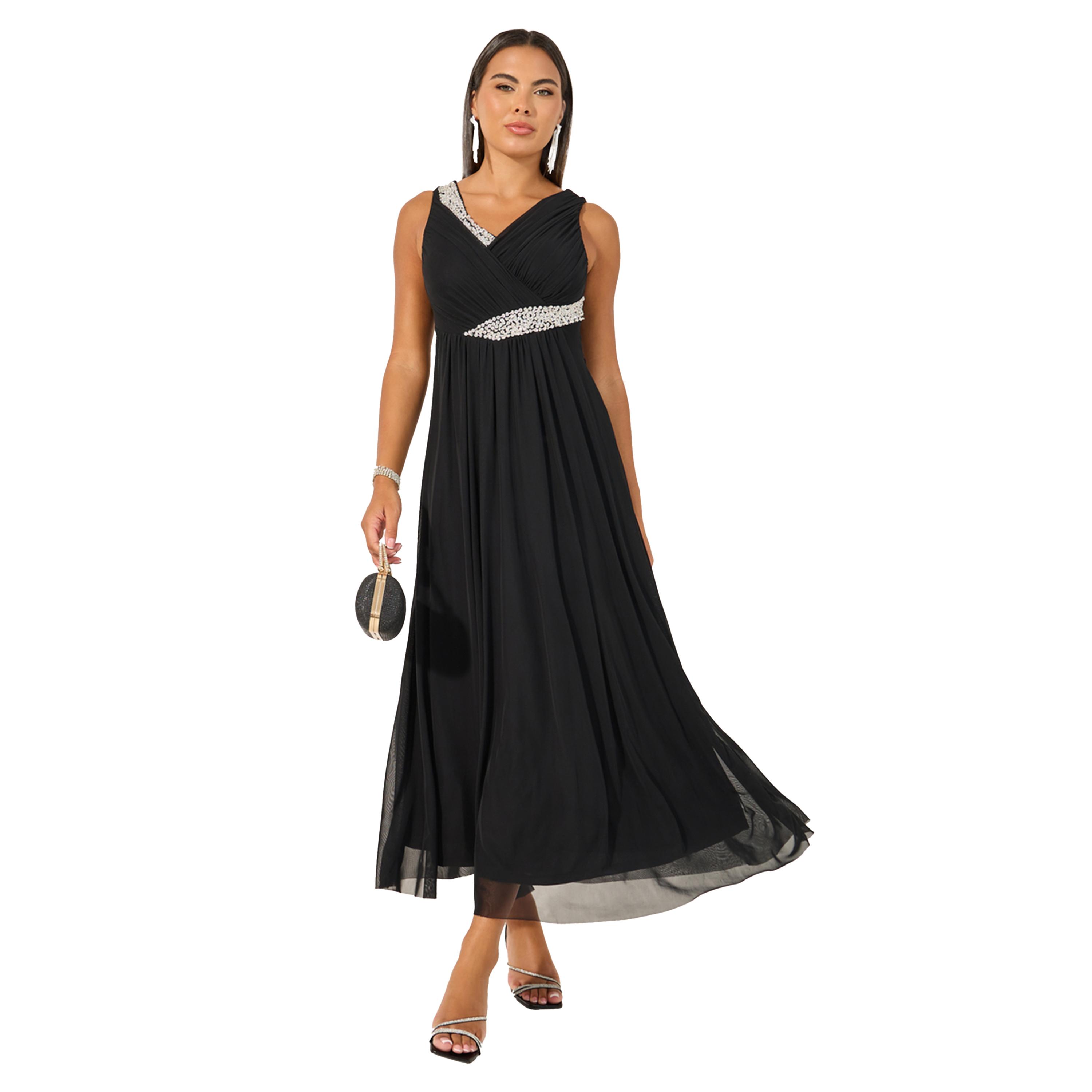 Styli Embellished Sleeveless A-Line Maxi Dress-women-clothing-dresses-image-1