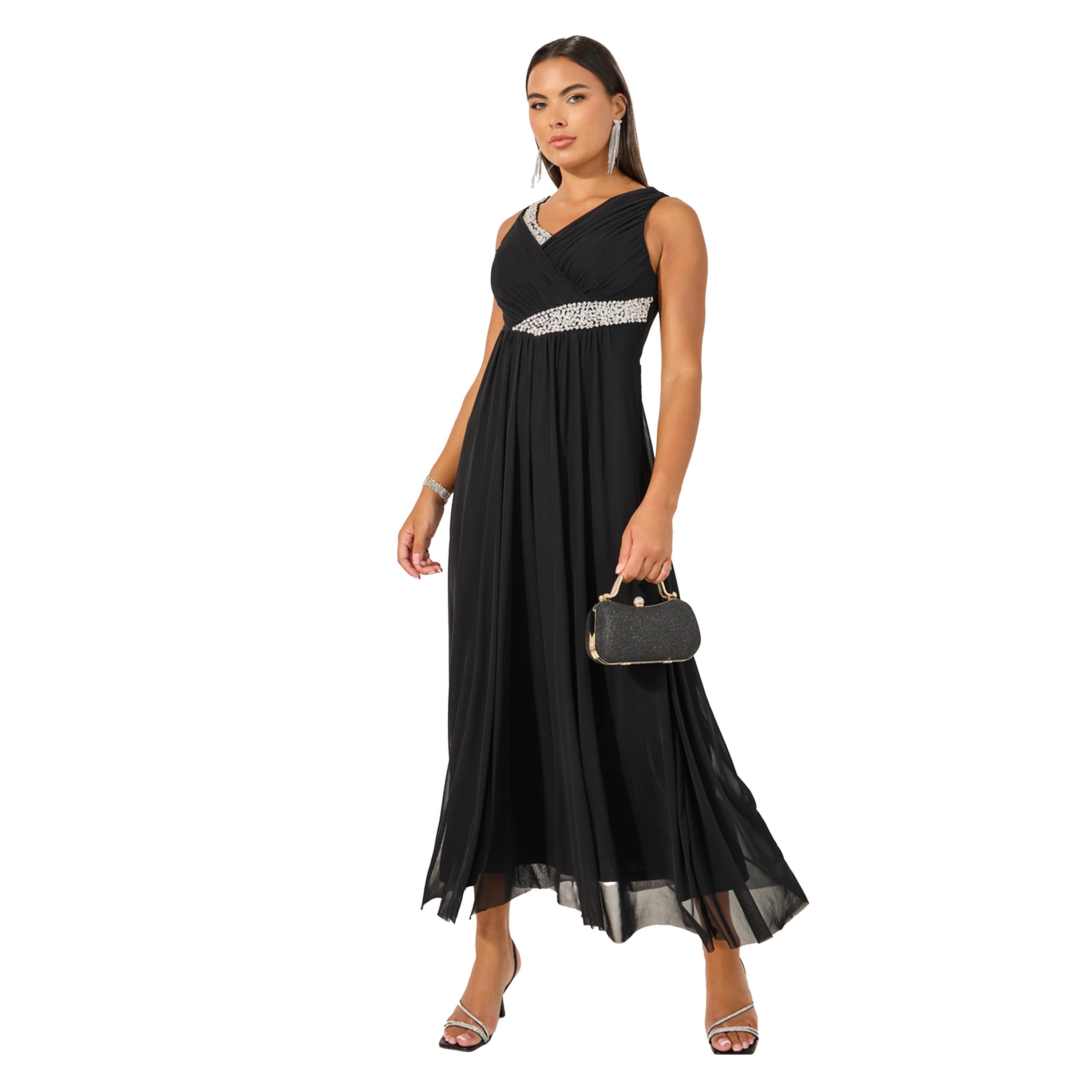 Styli Embellished Sleeveless A-Line Maxi Dress-women-clothing-dresses-image-2