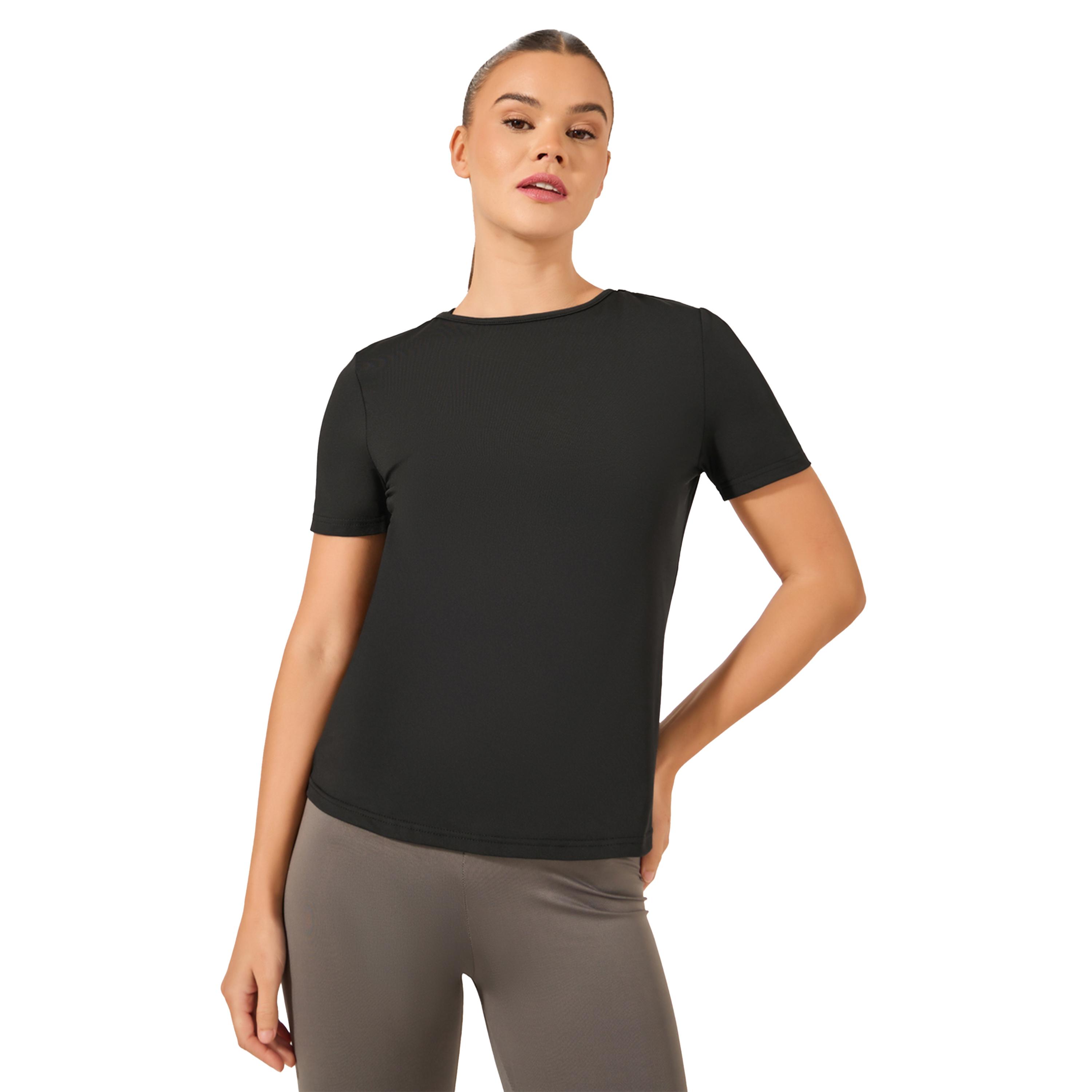 ستايلي - بلوزة بأكمام قصيرة وظهر مفتوح-men-clothing-sportswearandactivewear-tshirtsandpolos-image-1