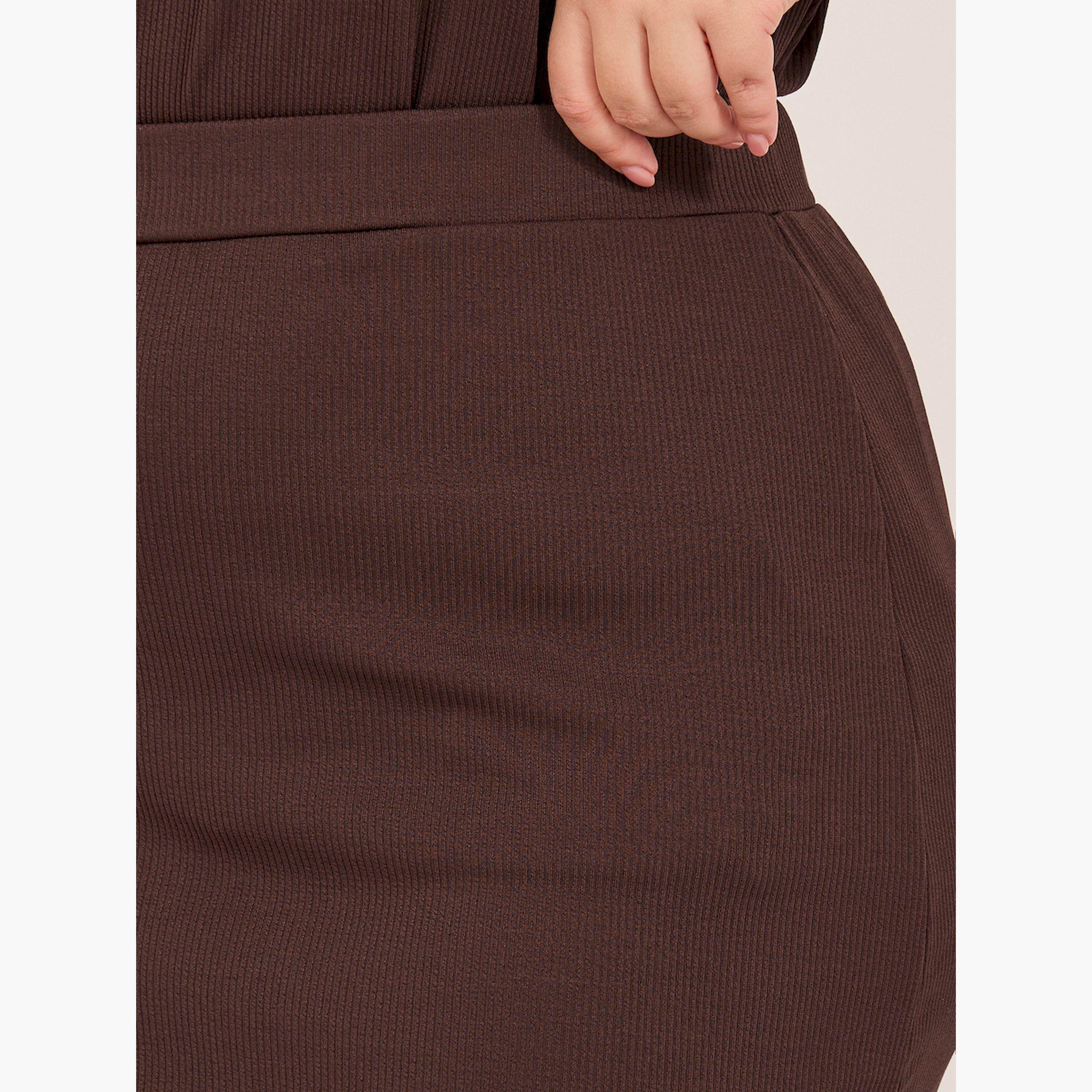 ستايلي - تنورة ماكسي على شكل حرف A مقاس كبير-women-clothing-bottoms-skirts-image-3