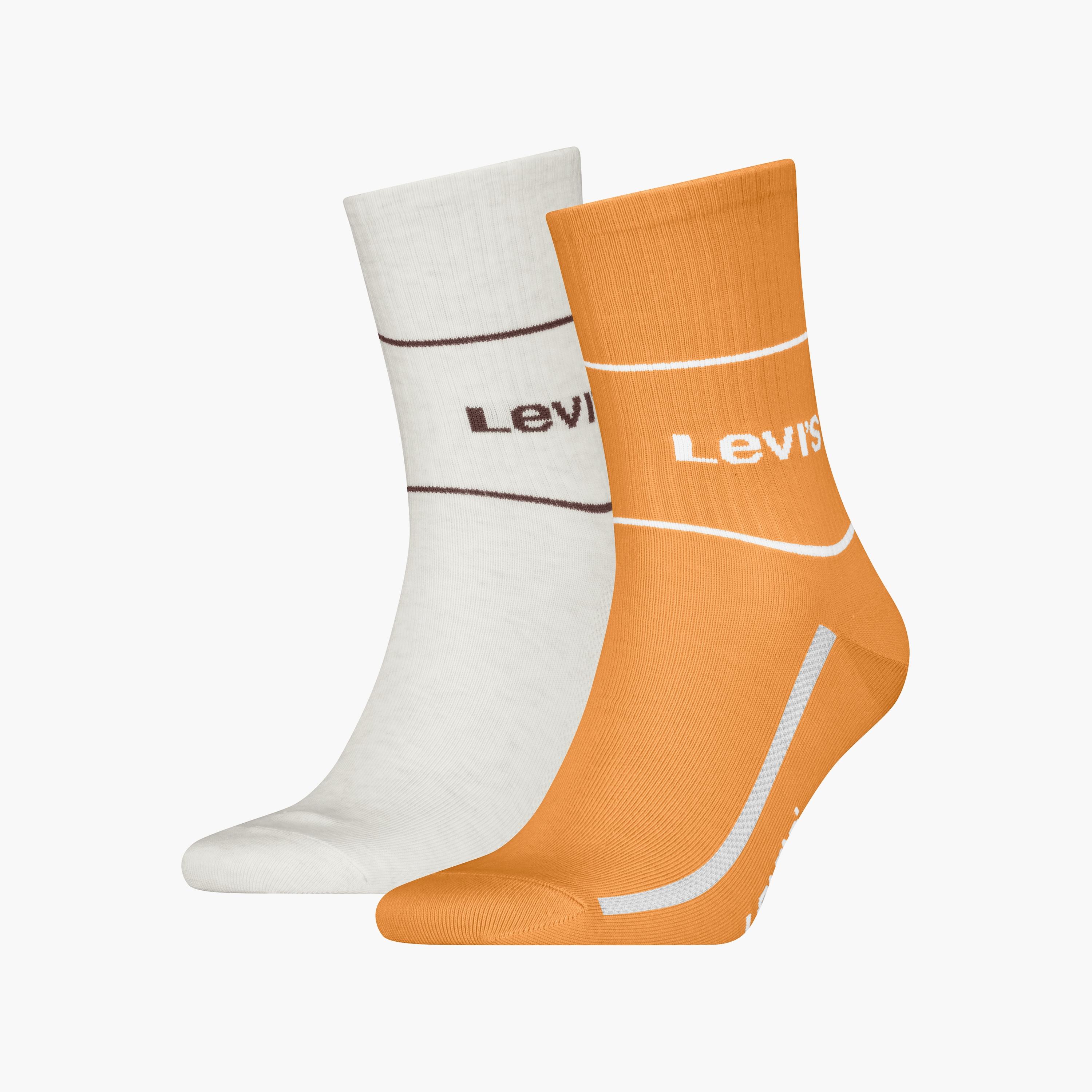 Levi's Pack of 2 Patterned Logo Crew Length Men's Socks-men-socks-image-6