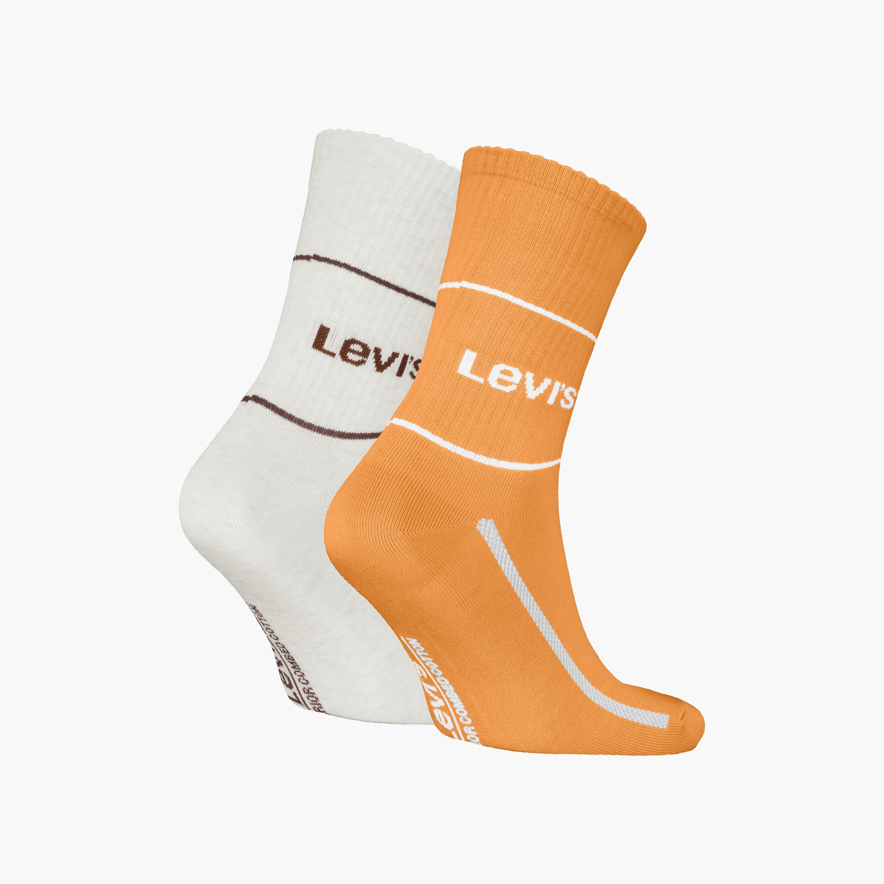 Levi's Pack of 2 Patterned Logo Crew Length Men's Socks-men-socks-image-7
