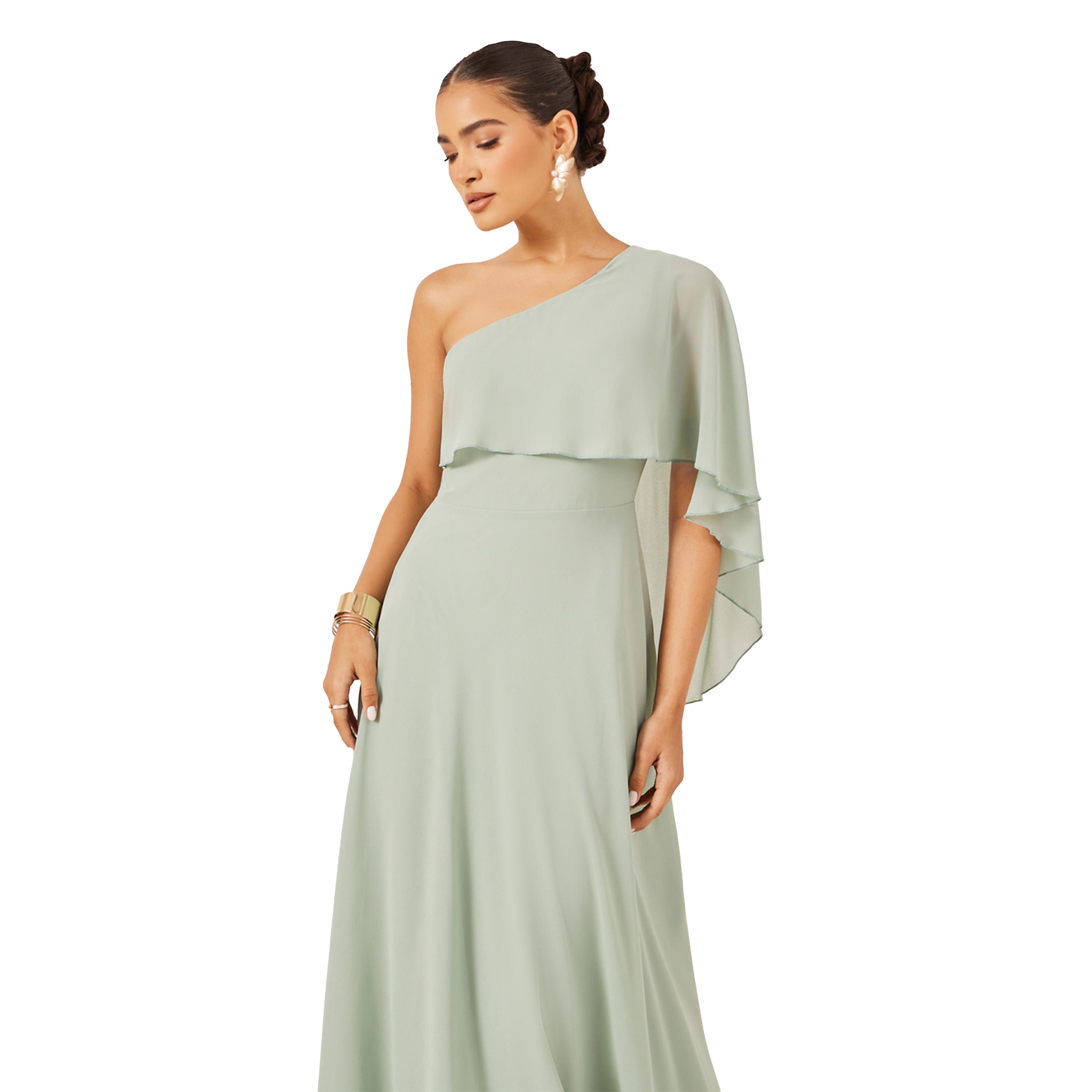 Styli One Shoulder Cape Detail A-Line Maxi Dress-women-clothing-dresses-image-3