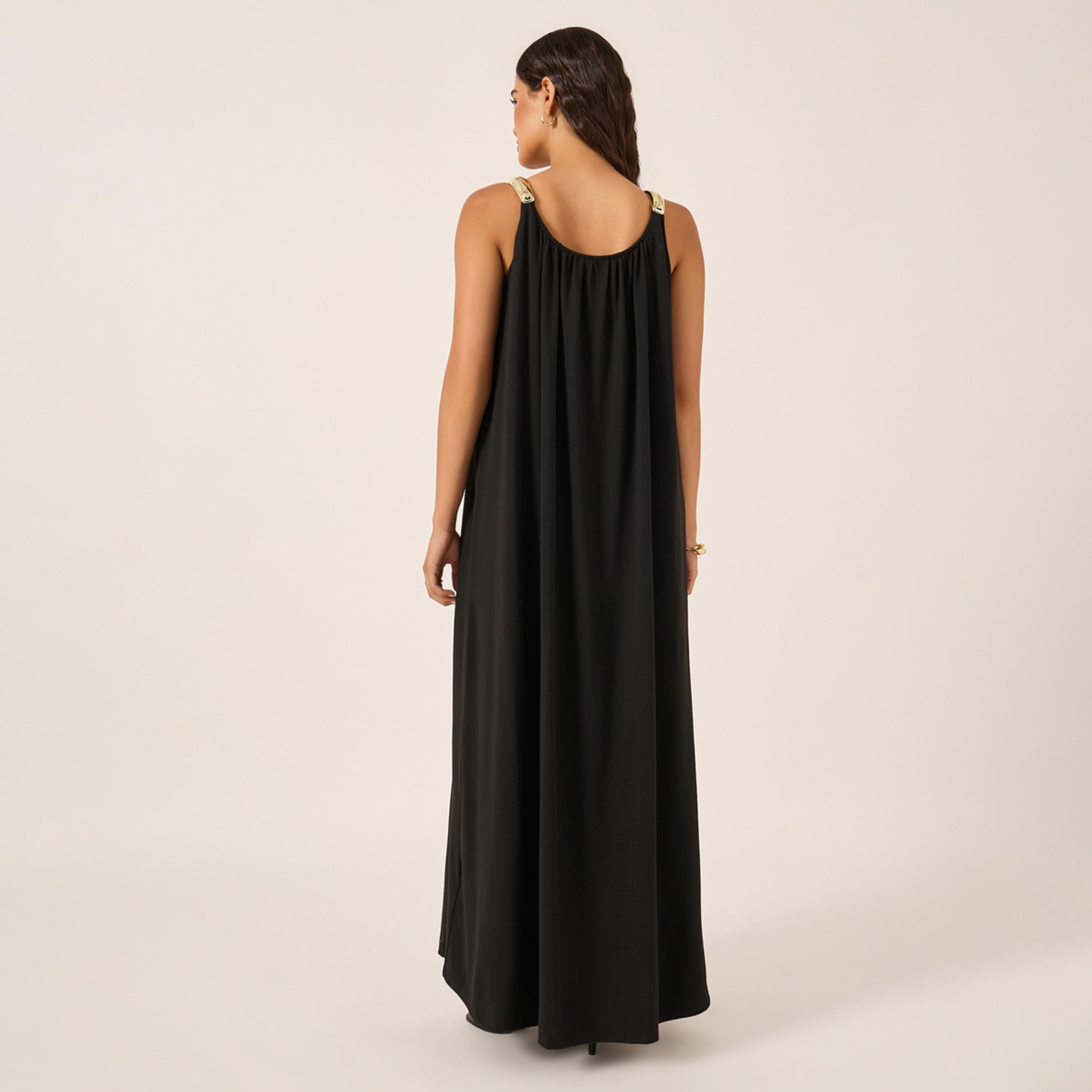 Styli Plain Sleeveless A-Line Maxi Dress-women-clothing-dresses-image-6