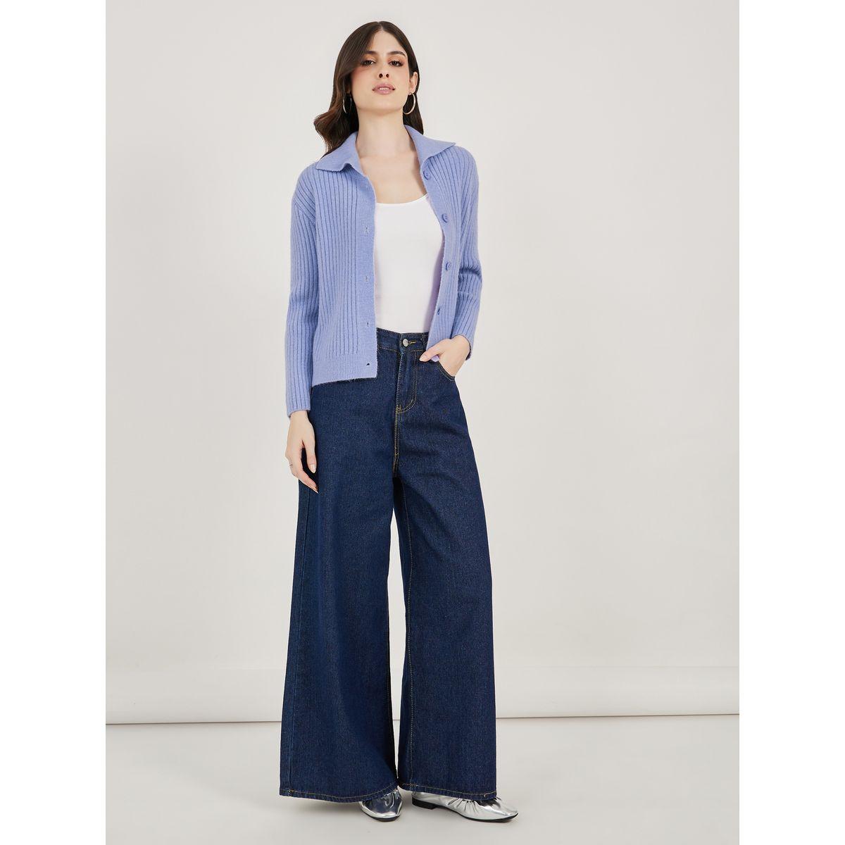Styli Regular Length Regular Fit Buttoned Knit Cardigan-women-winterwear-cardigansandjumpers-cardigans-image-2