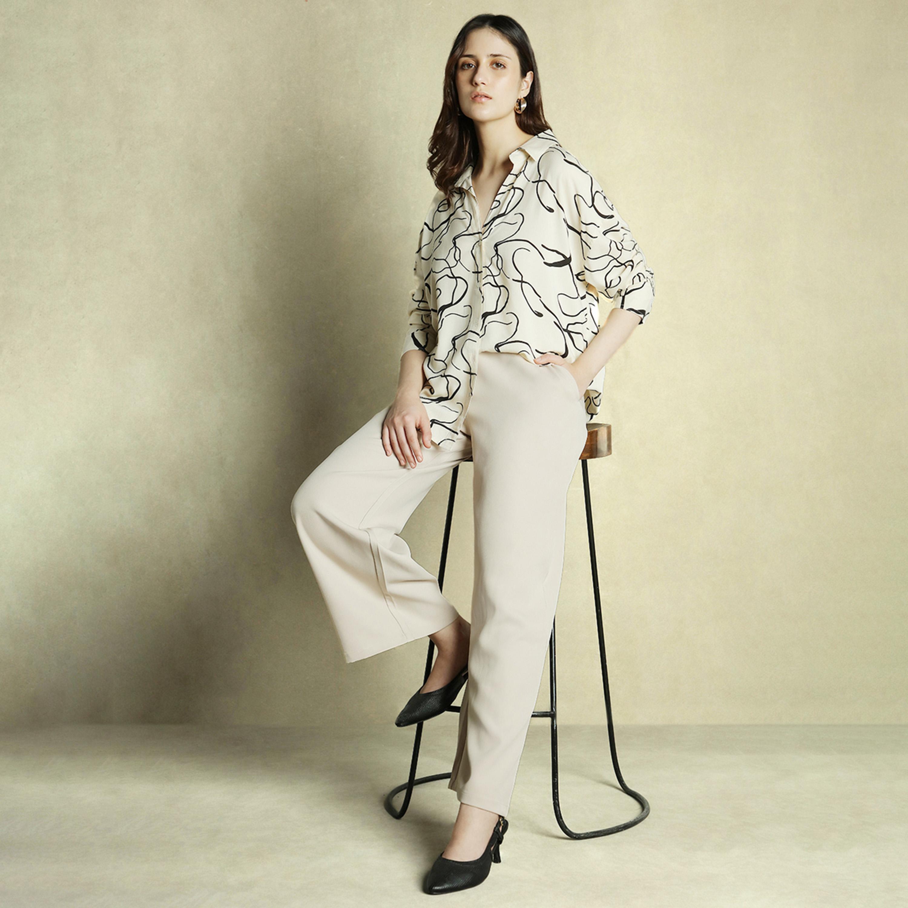 Dennis Lingo X Styli WHITE Oversized Spread Collar Regular Length Casual Occasion Printed Shirt-women-clothing-shirtsandblouses-shirts-image-5